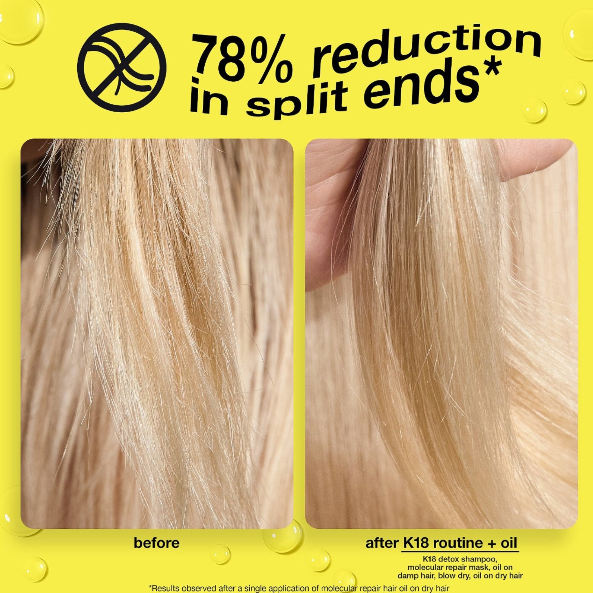 K18. Molecular Repair Hair Oil - 10 ml