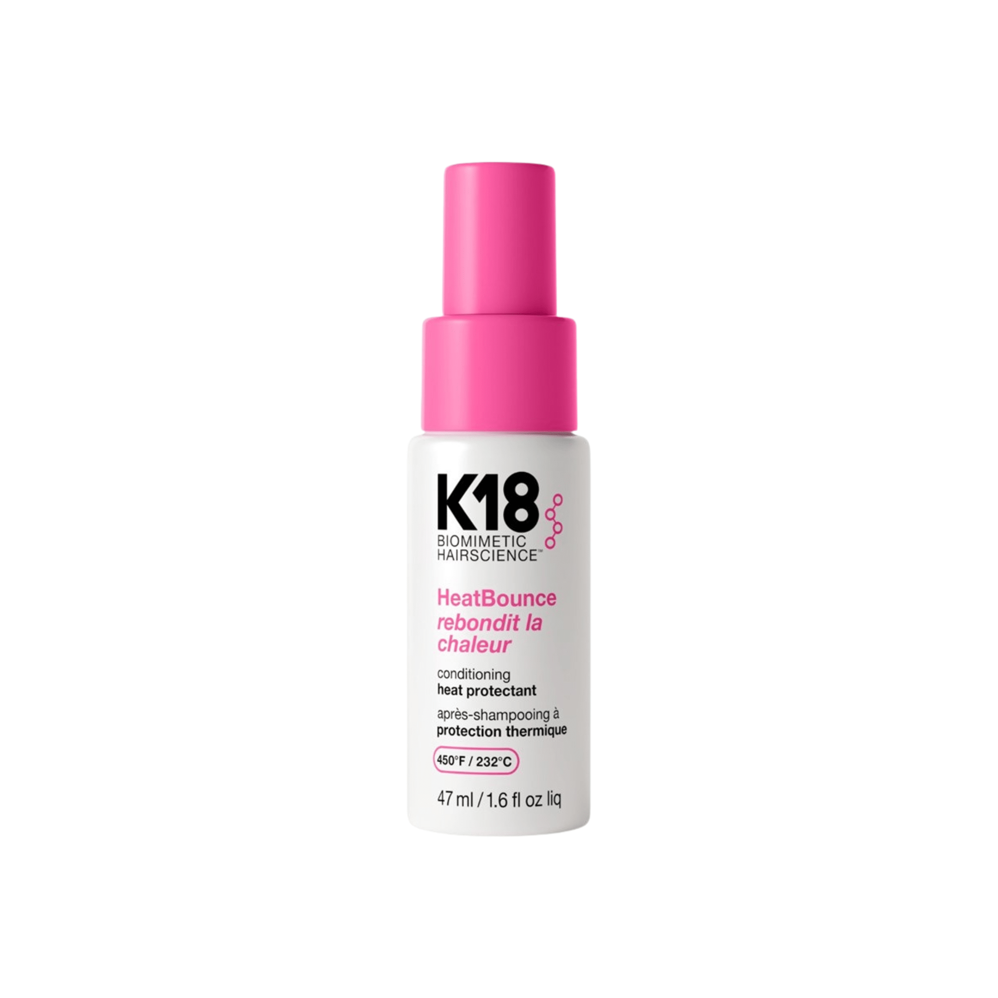 K18. Revitalisant Sans - Rinçage À Protection Thermique Heat Bounce - 47 ml - Concept C. Shop