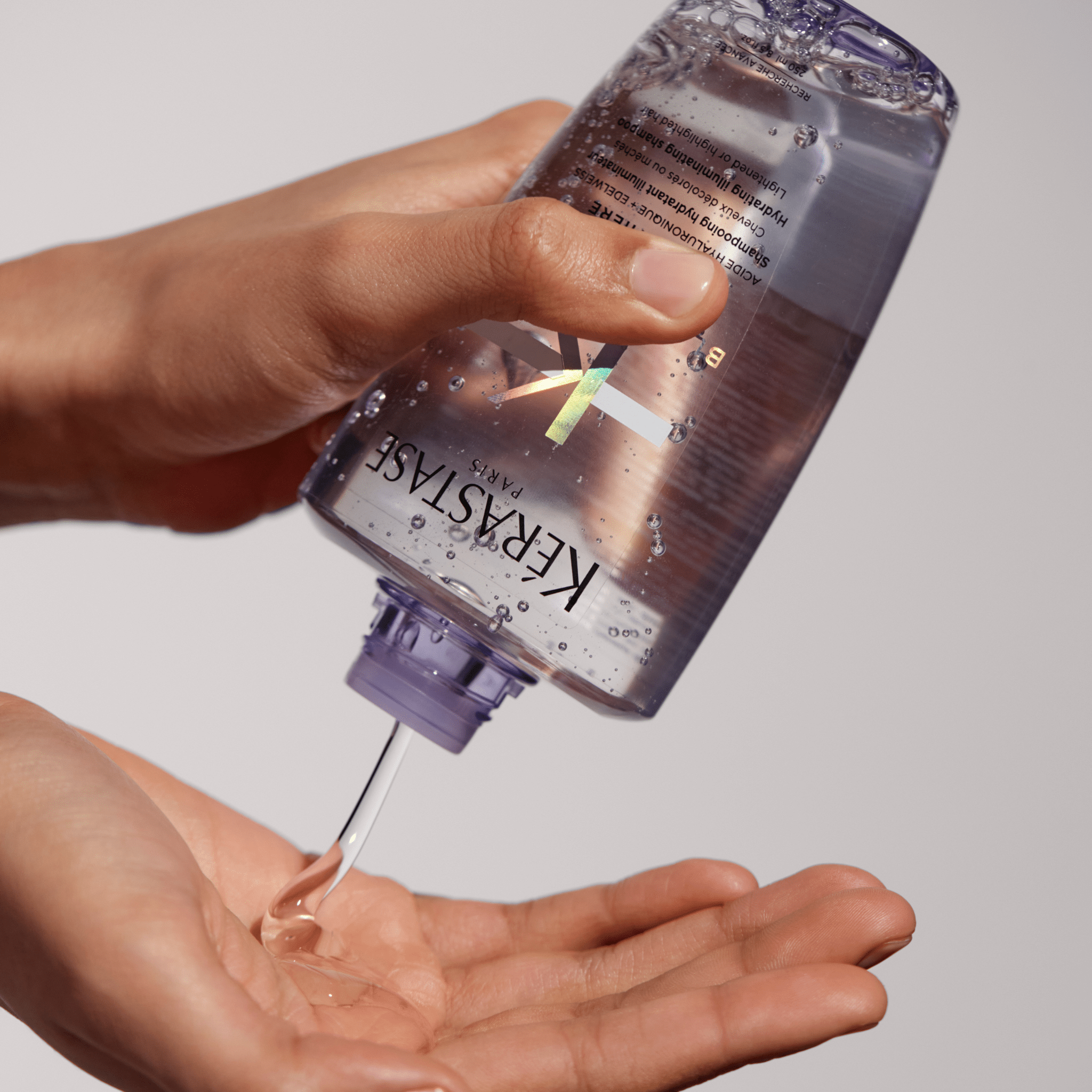 Kérastase. Blond Absolu Bain Lumière - Duo Recharge Et Bouteille 500 ml - Concept C. Shop