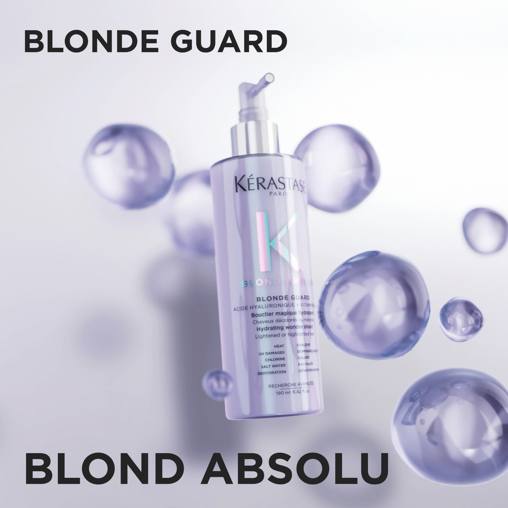Kérastase. Blond Absolu Bouclier Magique Hydratant Blonde Guard - 190 ml - Concept C. Shop