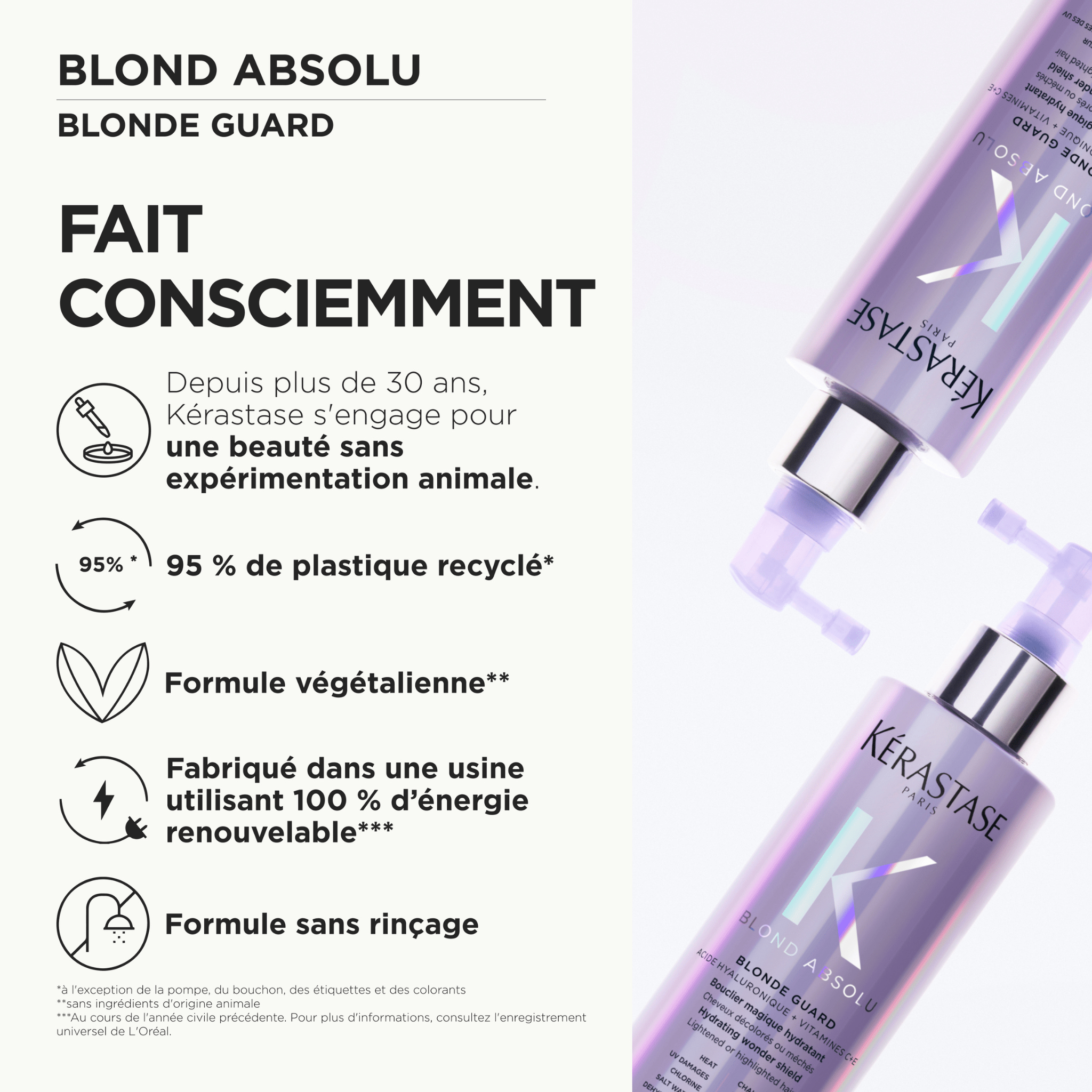 Kérastase. Blond Absolu Bouclier Magique Hydratant Blonde Guard - 190 ml - Concept C. Shop