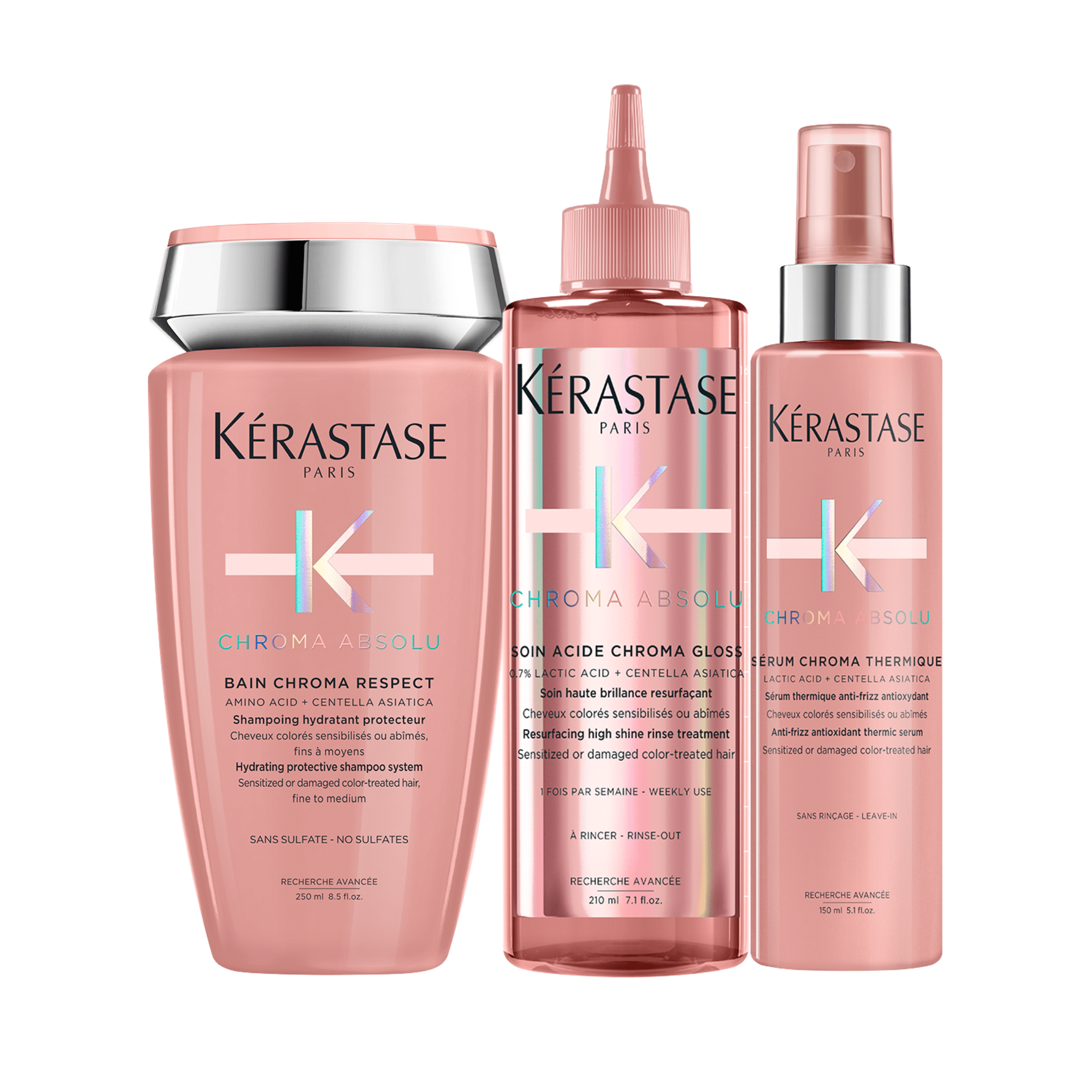 Kérastase. Chroma Absolu Routine Illuminatrice pour Cheveux Colorés - Concept C. Shop