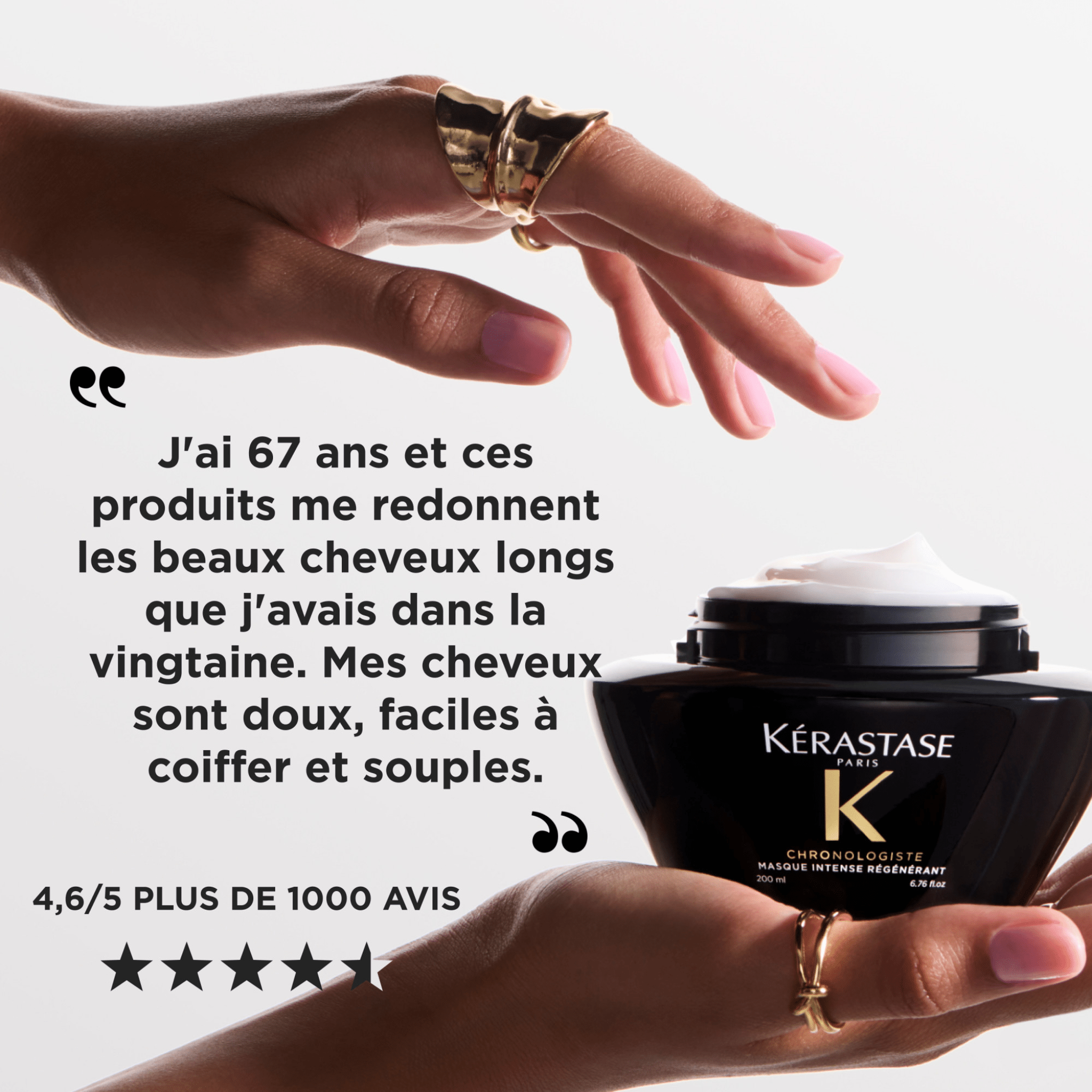 Kérastase. Chronologiste Masque Intense Régénérant Format Voyage - 75 ml - Concept C. Shop