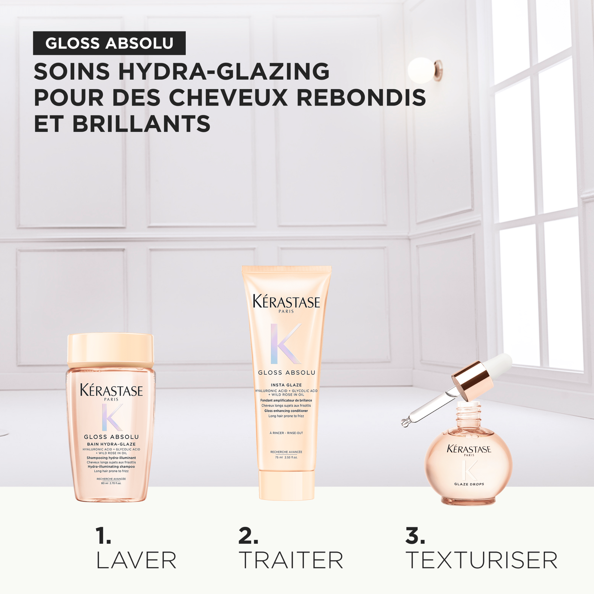 Kérastase. Coffret Découverte - Gloss Absolu (Lancement 15 Septembre 2025) - Concept C. Shop