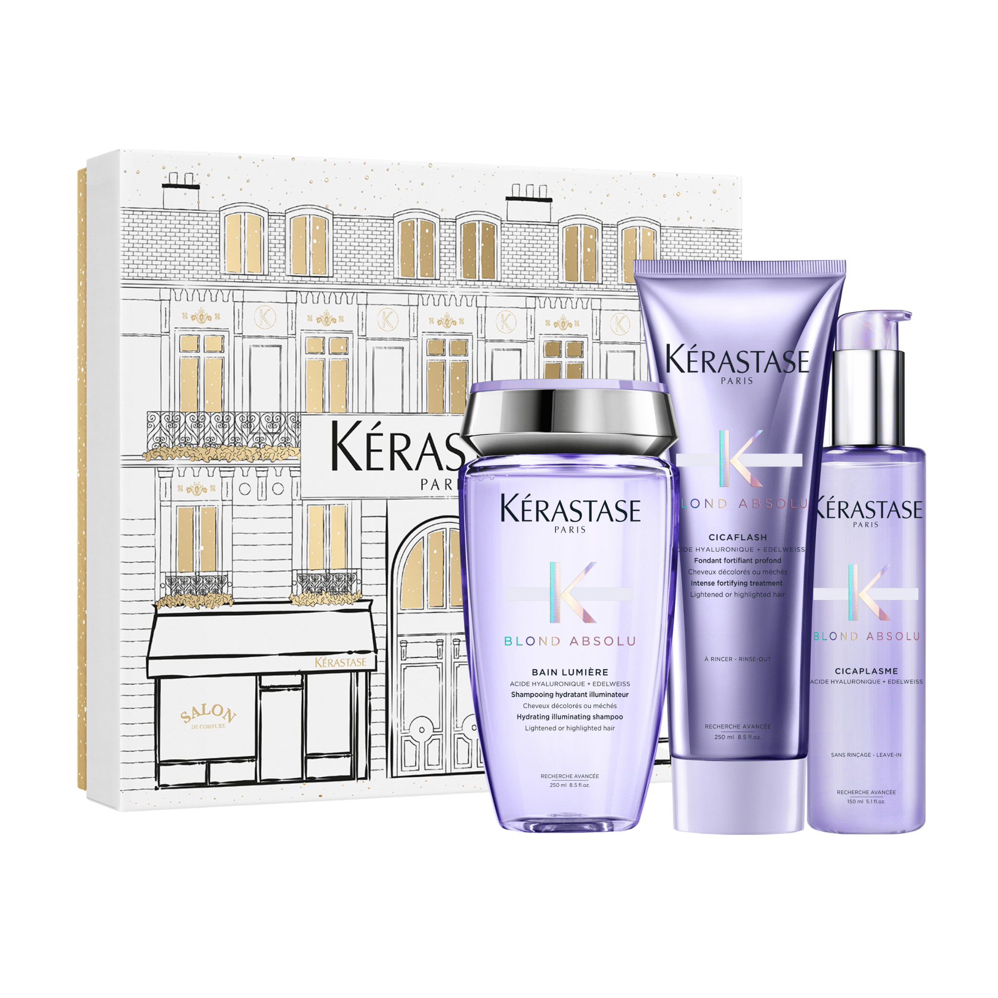Kérastase. Coffret Des Fêtes - Blond Absolu - Concept C. Shop