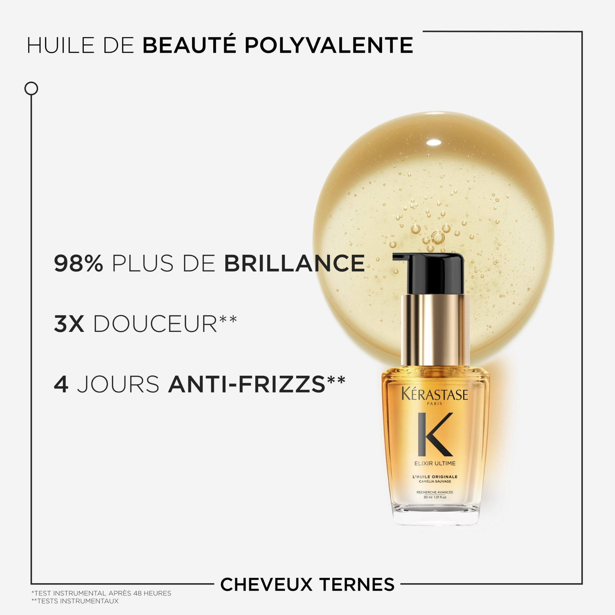 Kérastase. Coffret Du Printemps - Duo Elixir Ultime et Nuit 8H Magic - 30 ml - Concept C. Shop