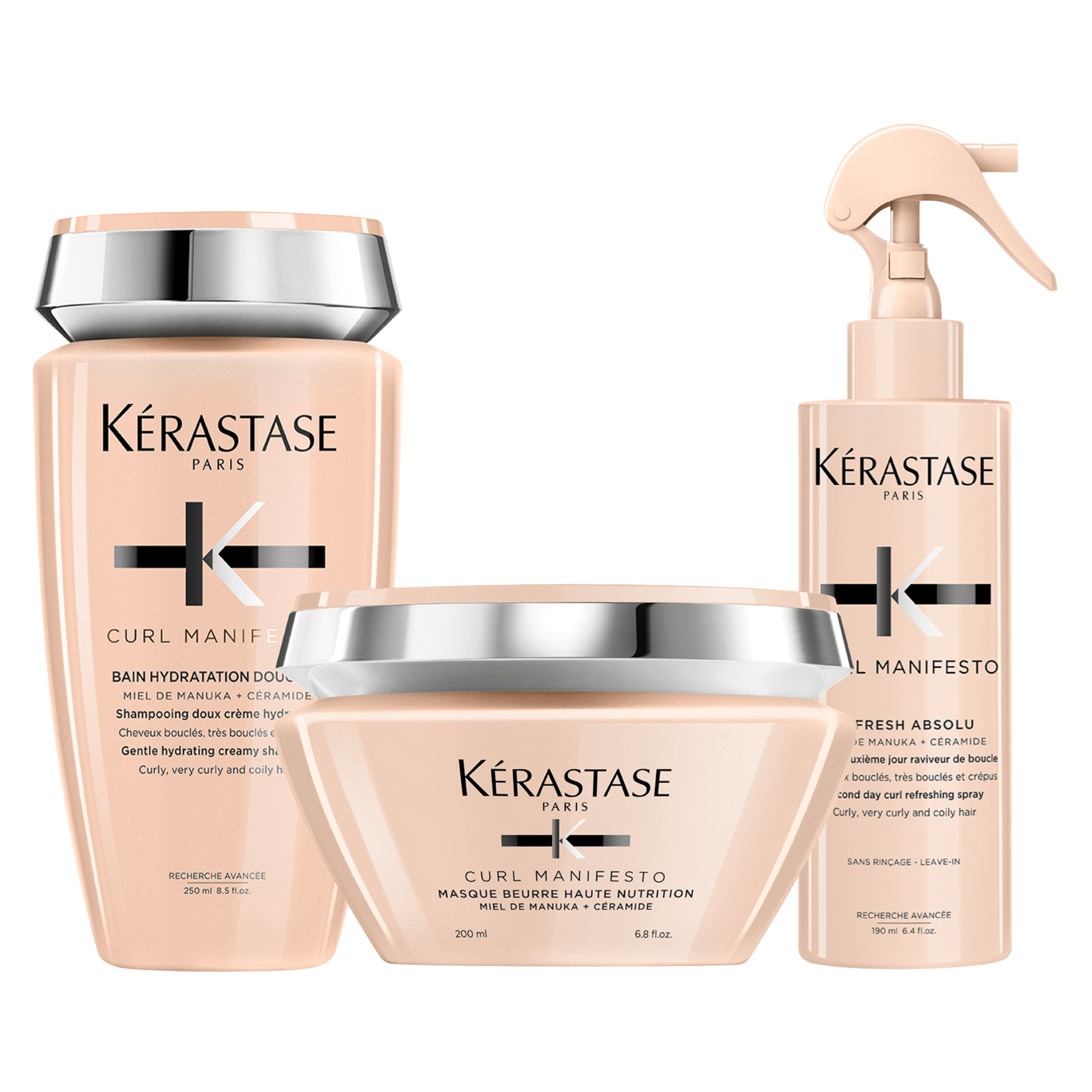 Kérastase. Curl Manifesto Routine pour Cheveux Frisés - Concept C. Shop