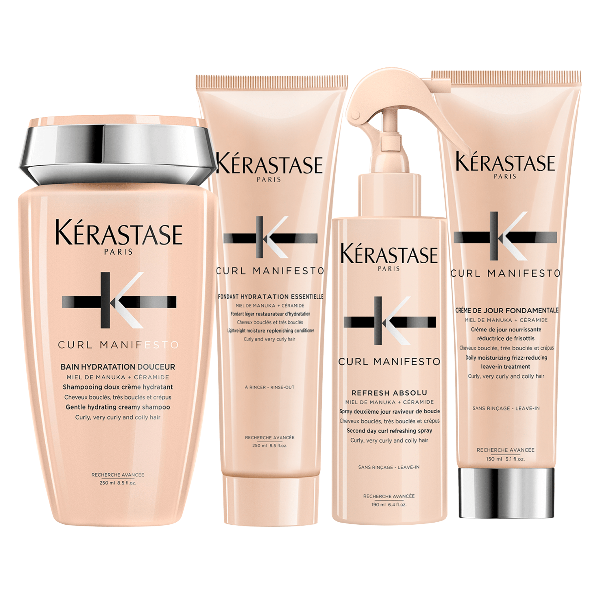 Kérastase. Curl Manifesto Routine pour Cheveux Ondulés à Bouclés - Concept C. Shop