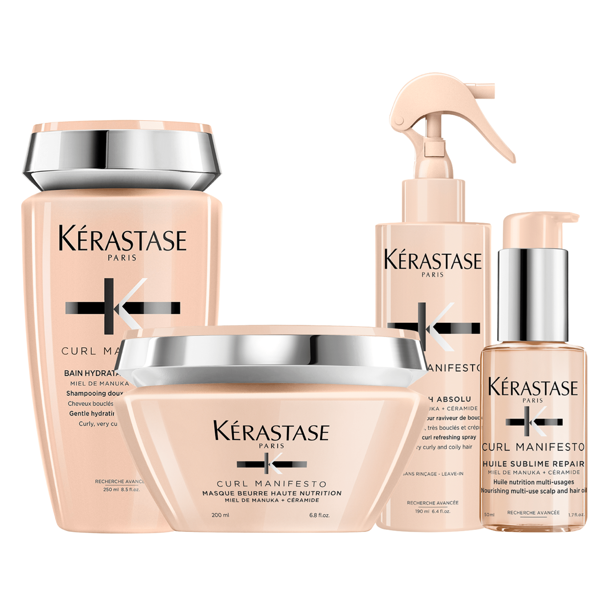 Kérastase. Curl Manifesto Routine pour Cheveux Très Bouclés à Frisés - Concept C. Shop