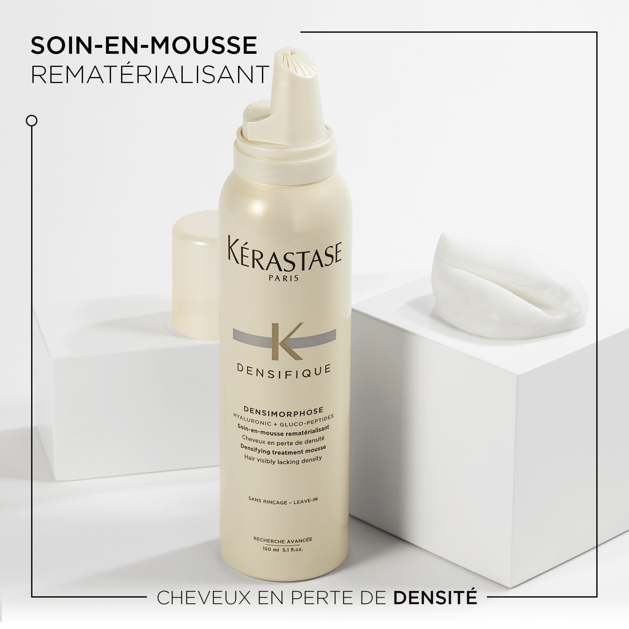 Kérastase. Densifique Mousse Densimorphose - 150 ml - Concept C. Shop