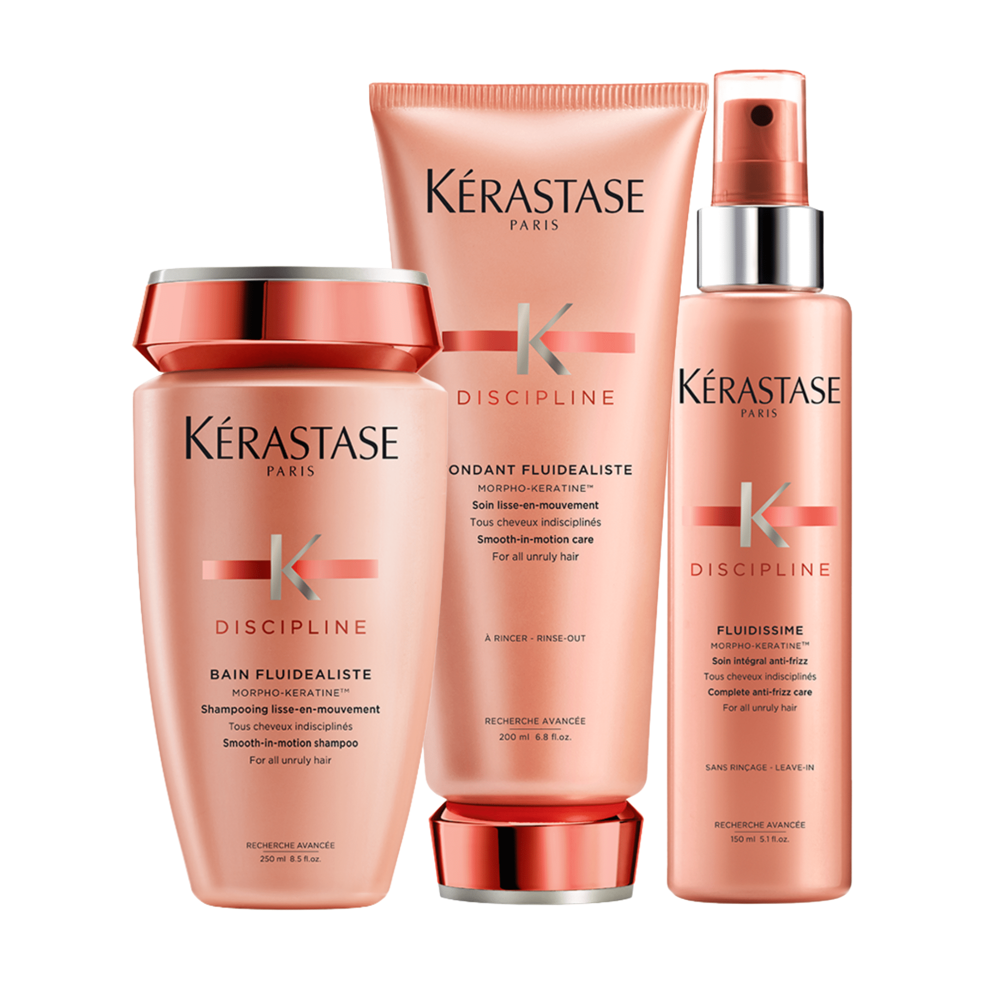 Kérastase. Discipline Routine Anti - Frisottis pour Cheveux Fins à Mi - Épais - Concept C. Shop