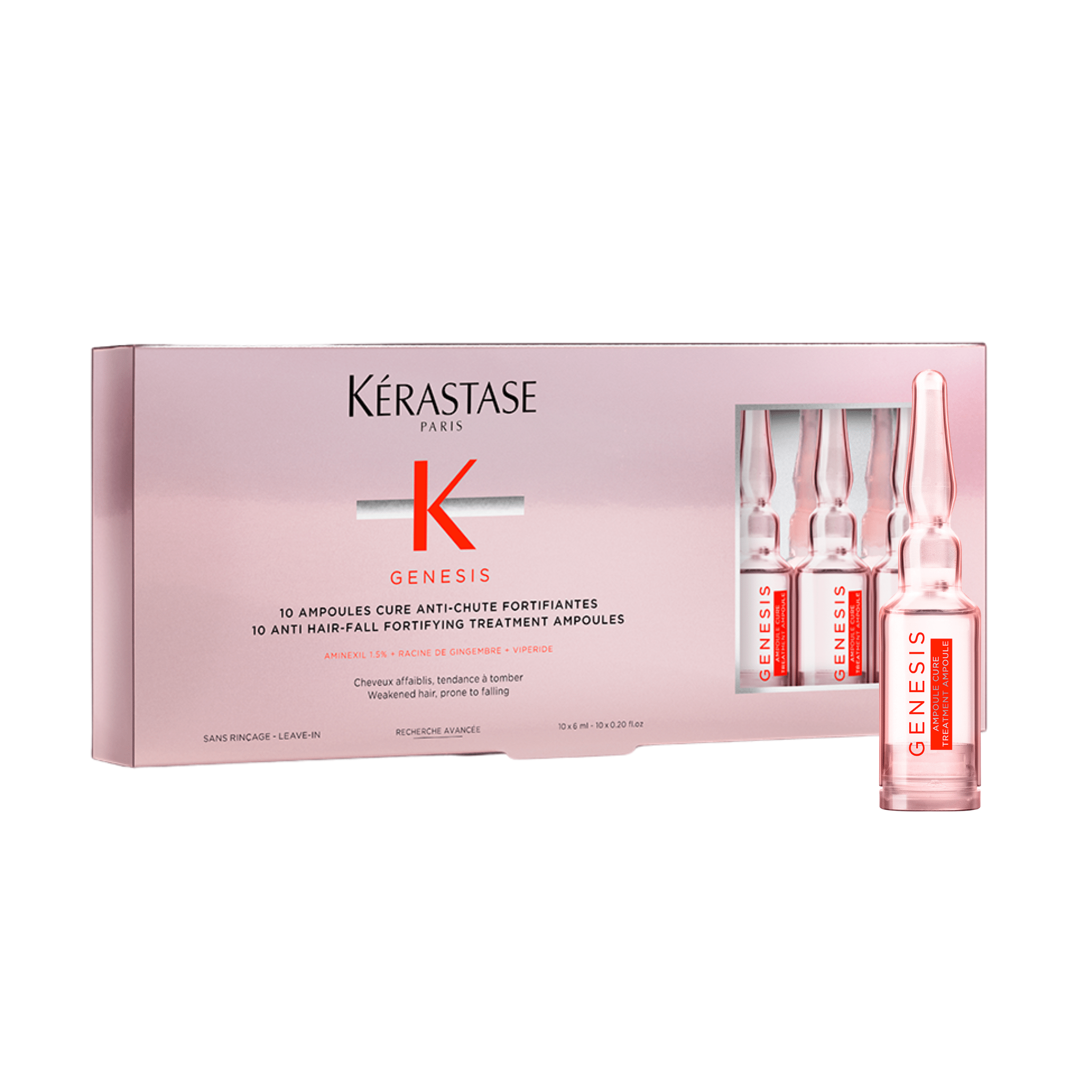 Kérastase. Genesis Ampoules Cure Anti - Casse Fortifiantes - 10 x 6 ml - Concept C. Shop