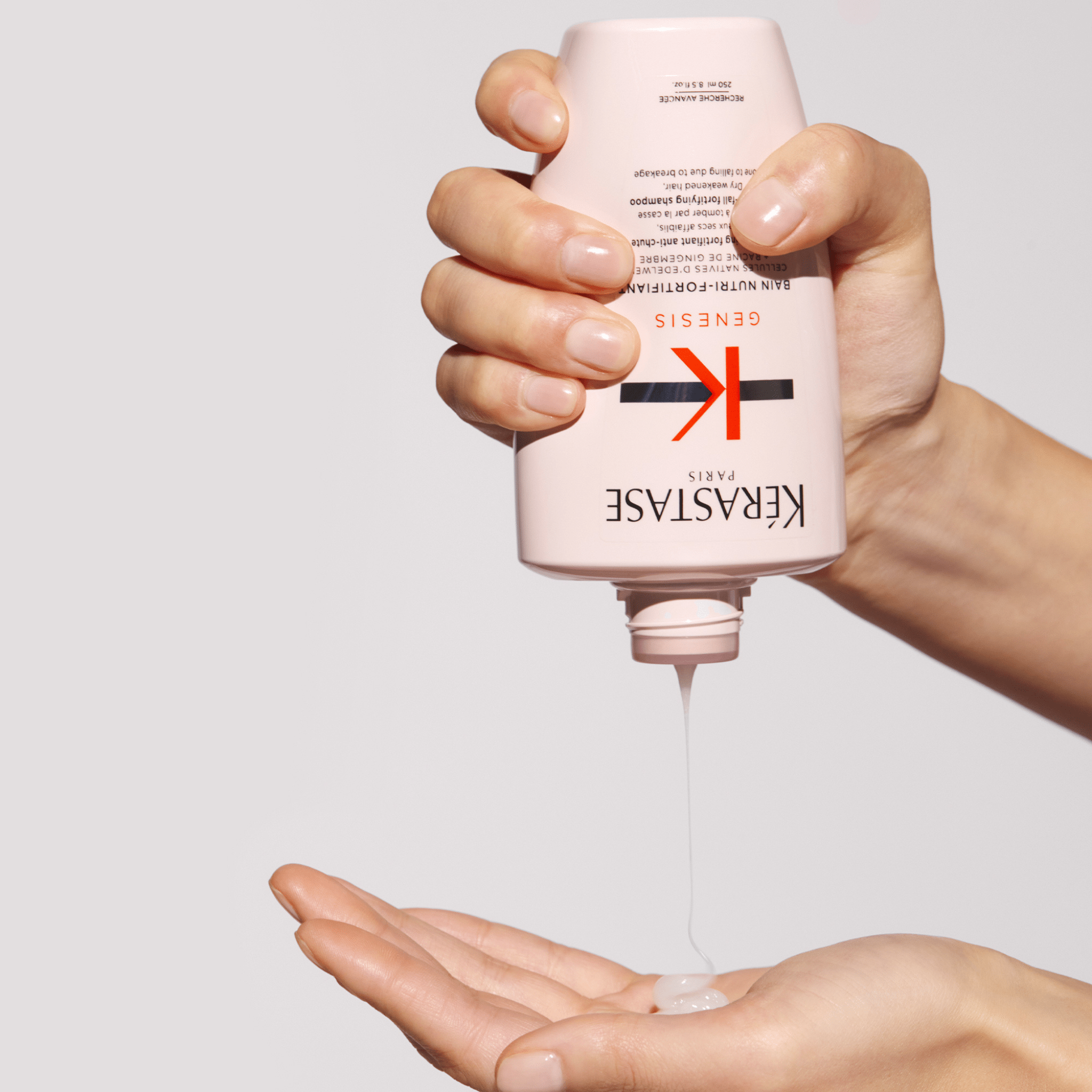 Kérastase. Genesis Bain Nutri - Fortifiant - Duo Recharge Et Bouteille 500 ml - Concept C. Shop