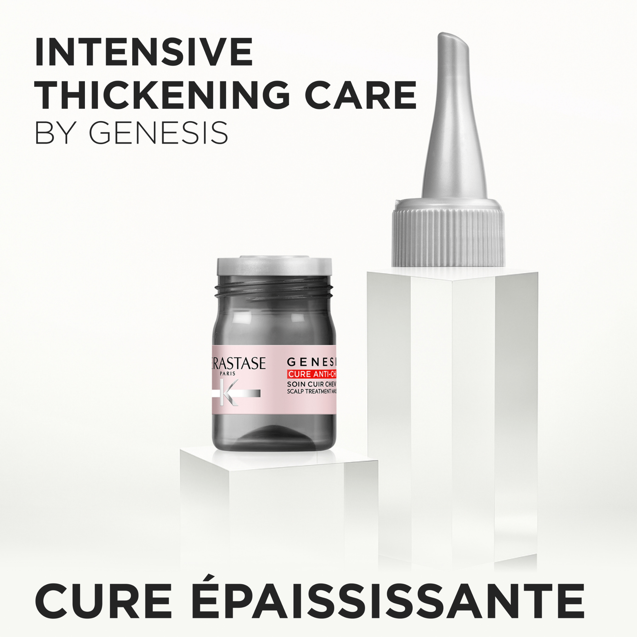 Kérastase. Genesis Cure Épaississante pour Cheveux Clairsemés - 10 X 6 ml (Lancement 1er décembre) - Concept C. Shop