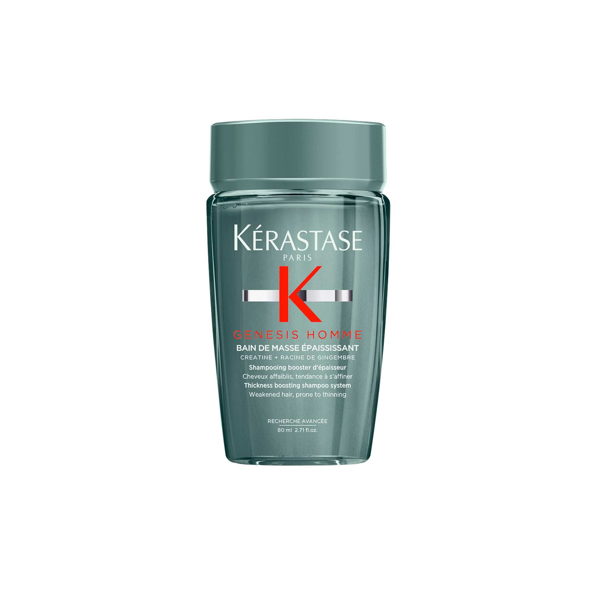 Kérastase. Genesis Homme Shampoing Bain de Masse Épaississant - 80 ml - Concept C. Shop