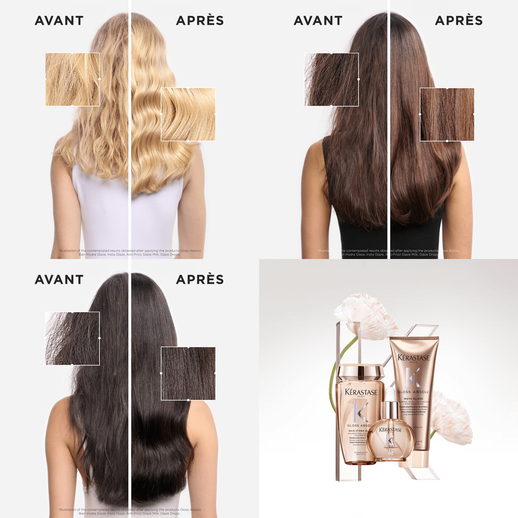 Kérastase. Gloss Absolu Anti - Frizz Glaze Milk - 190 ml - Concept C. Shop