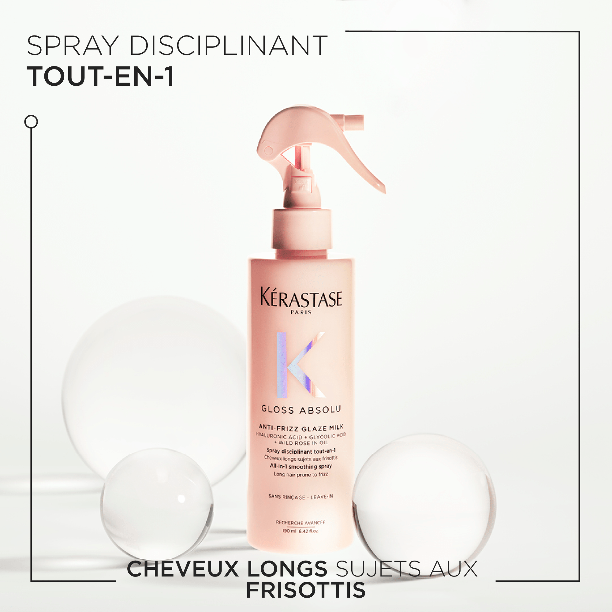 Kérastase. Gloss Absolu Anti - Frizz Glaze Milk - 190 ml - Concept C. Shop