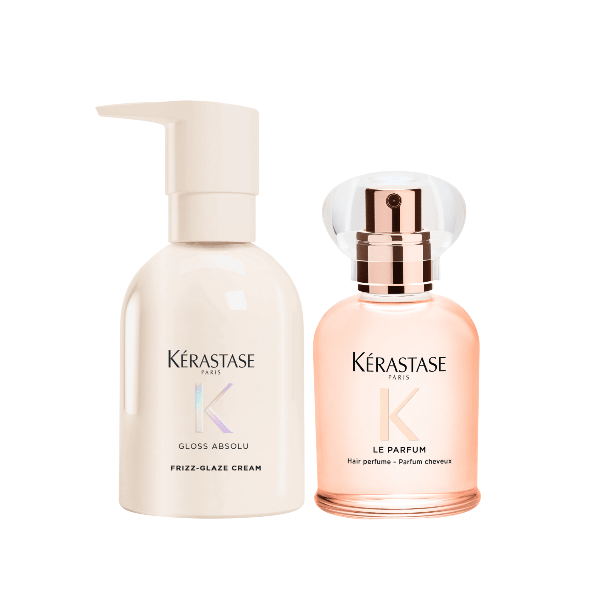 Kérastase. Gloss Absolu Duo - Le Parfum et Frizz - Glaze Cream - Concept C. Shop