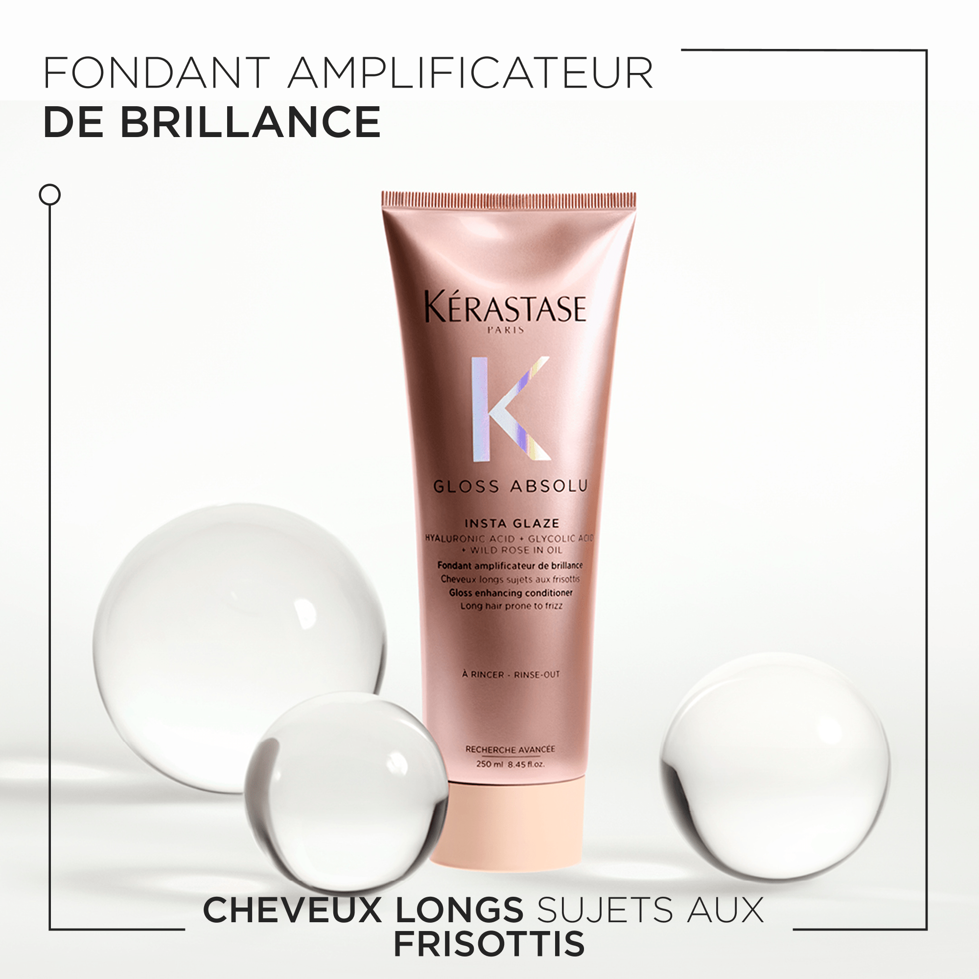 Kérastase. Gloss Absolu Revitalisant Fondant Flash Glaze - 250 ml - Concept C. Shop