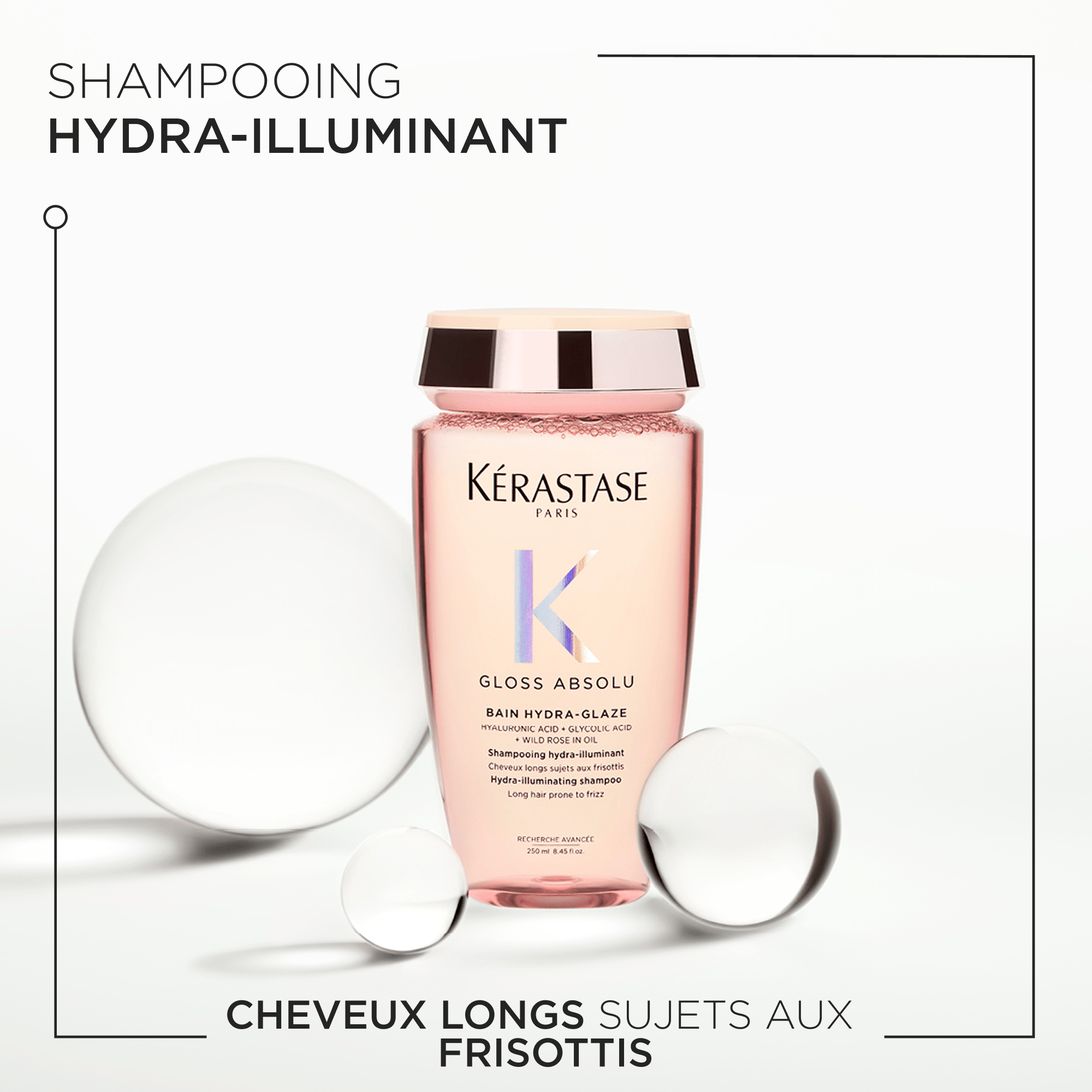 Kérastase. Gloss Absolu Shampoing Bain Hydra - Glaze - 250 ml - Concept C. Shop