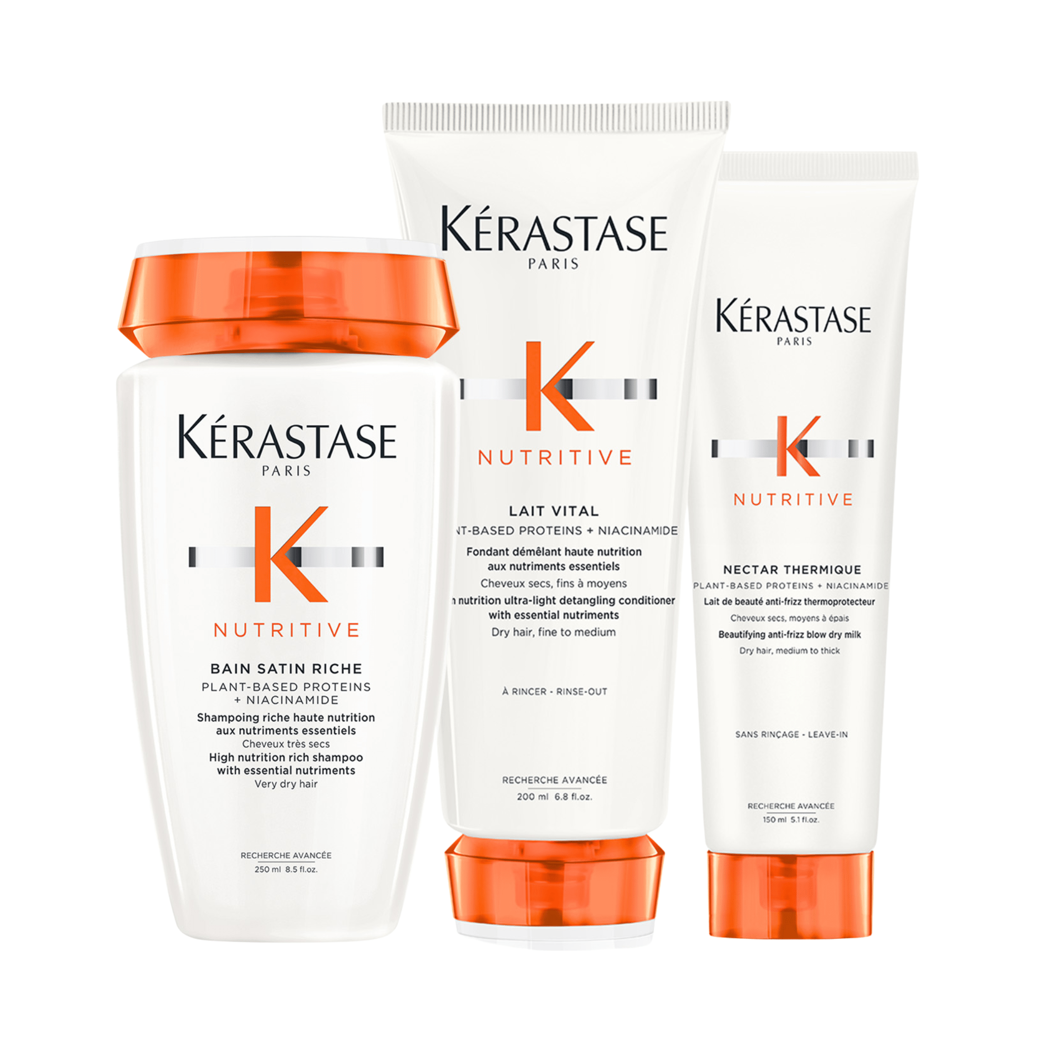 Kérastase. Nutritive Routine Hydratante pour Cheveux Moyens à Épais - Concept C. Shop