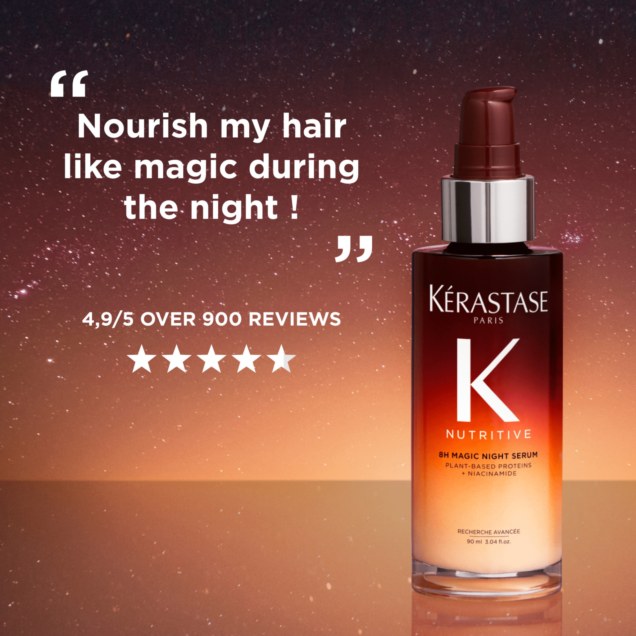 Kérastase. Nutritive Sérum de Nuit 8h Magic - 90 ml - Concept C. Shop