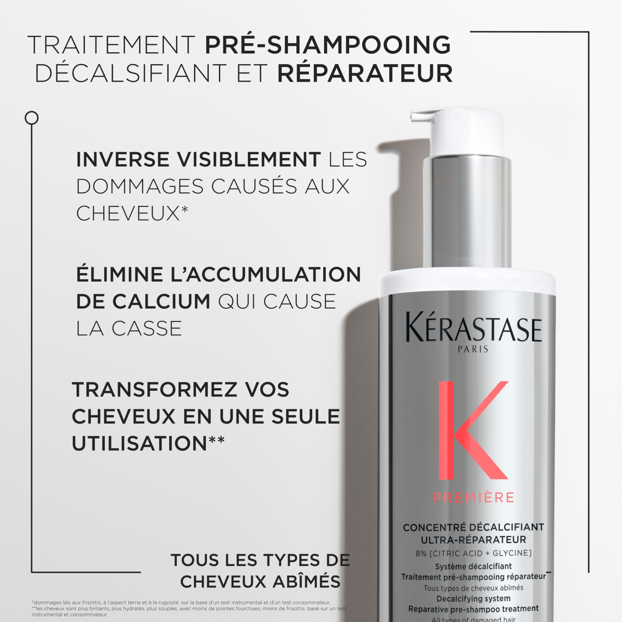 Kérastase. Première Concentré Décalcifiant Ultra - Réparateur - 45 ml - Concept C. Shop