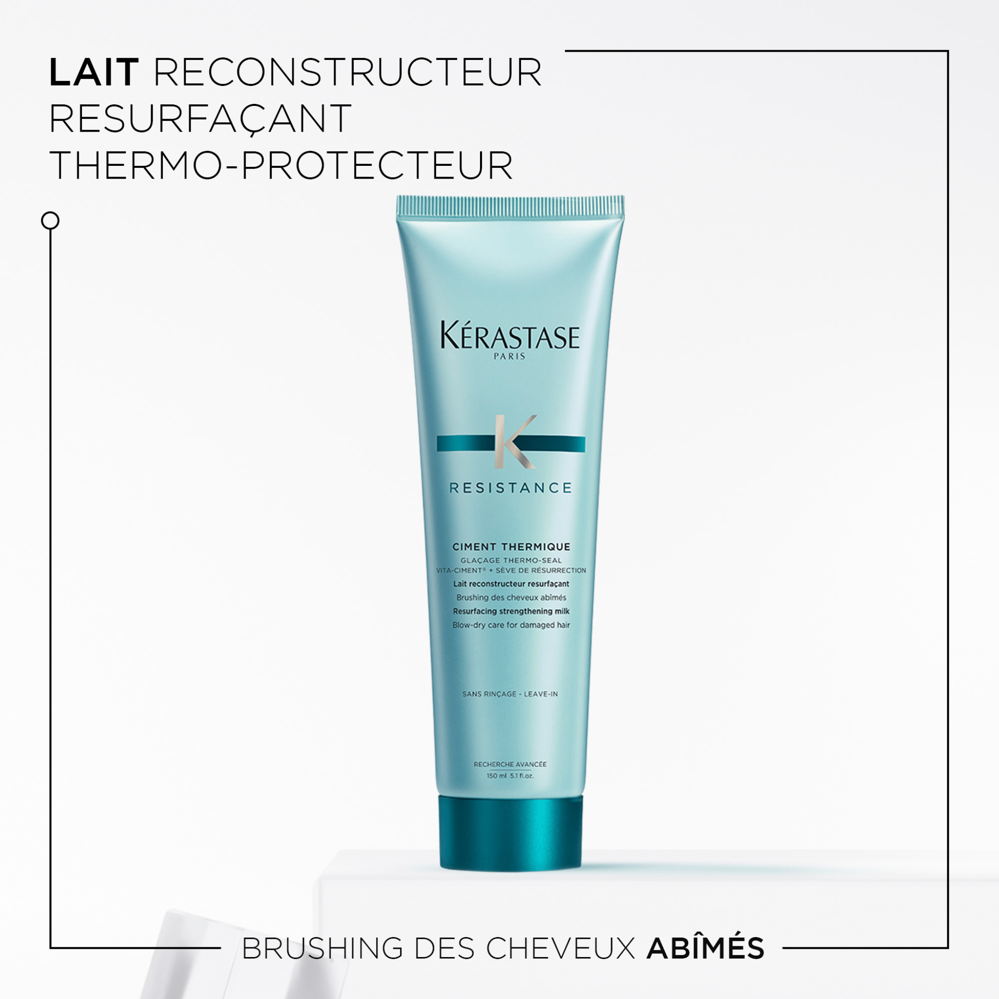 Kérastase. Resistance Lait Reconstructeur Ciment Thermique - 150 ml - Concept C. Shop