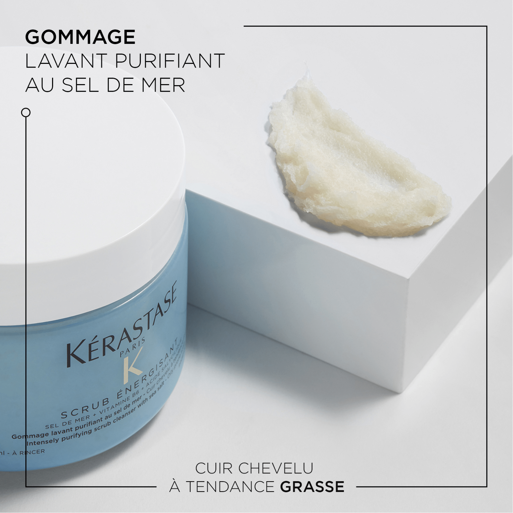 Kérastase. Scrub Énergisant Exfoliant Purifiant pour Cuir Chevelu - 250 ml - Concept C. Shop