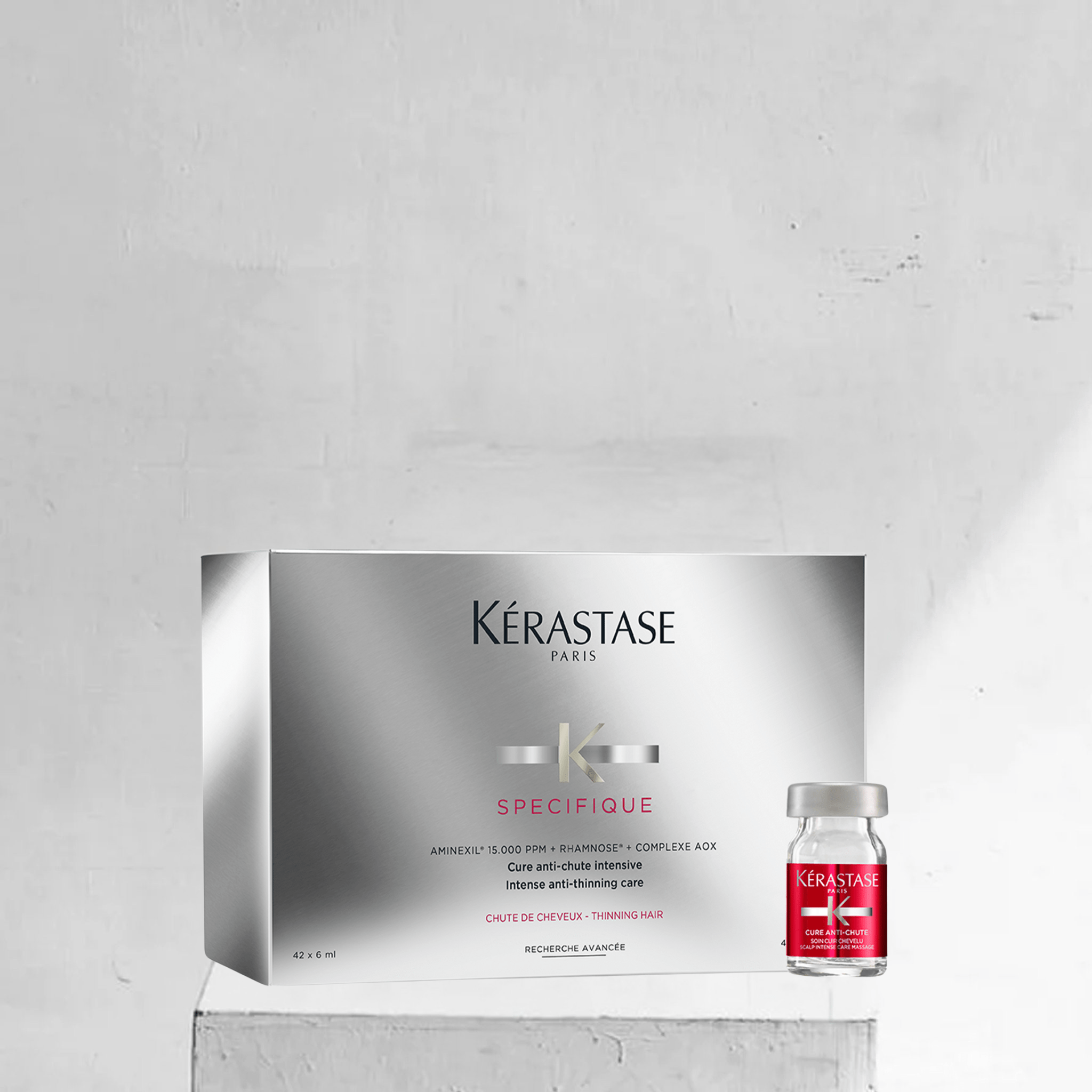 Kérastase. Spécifique Cure Anti - Chute Intensive - 10 x 6 ml - Concept C. Shop