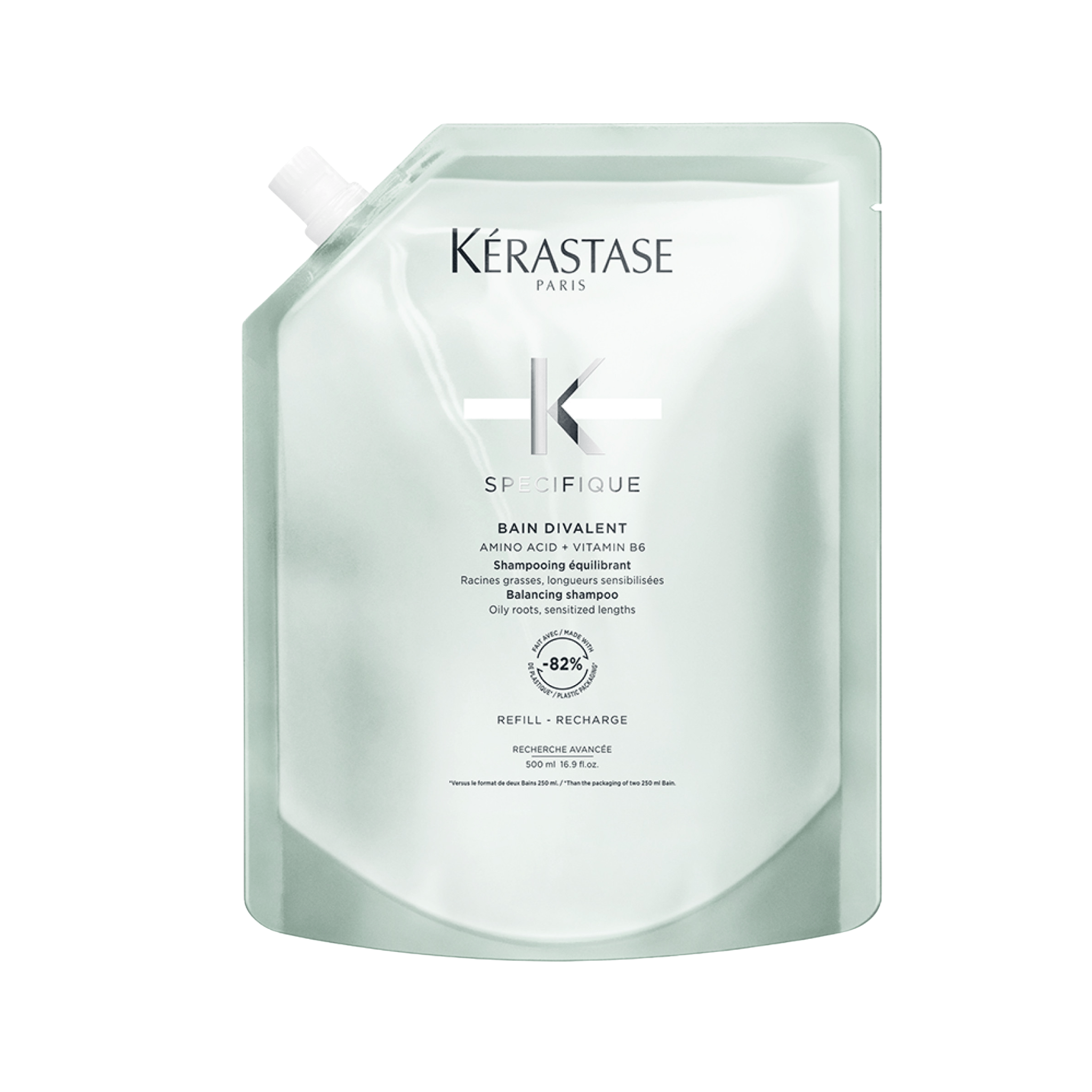 Kérastase. Spécifique Recharge Shampoing Bain Divalent - 500 ml - Concept C. Shop