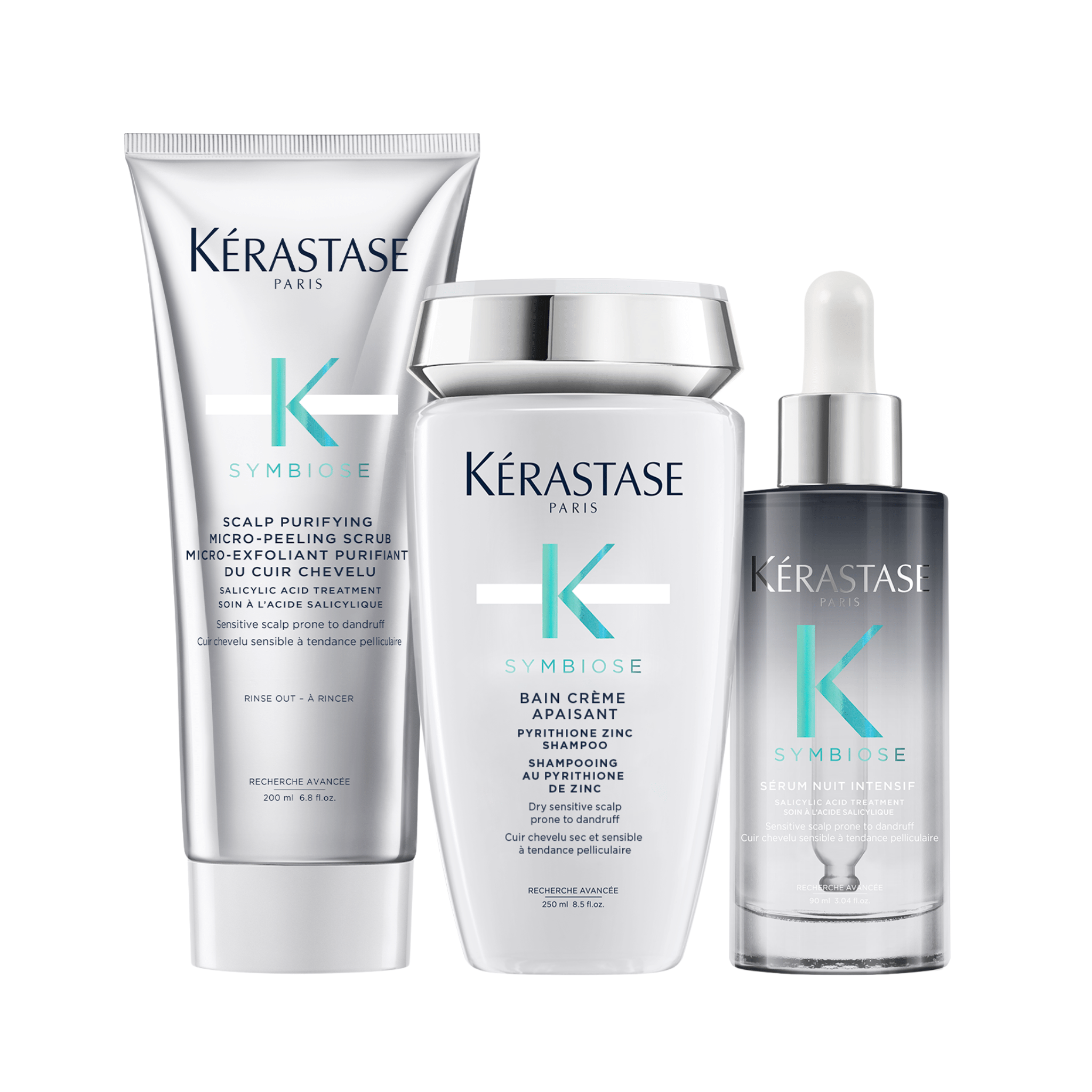 Kérastase. Symbiose Routine Ultra Purifiante pour Cheveux à Tendance Pelliculaire - Concept C. Shop