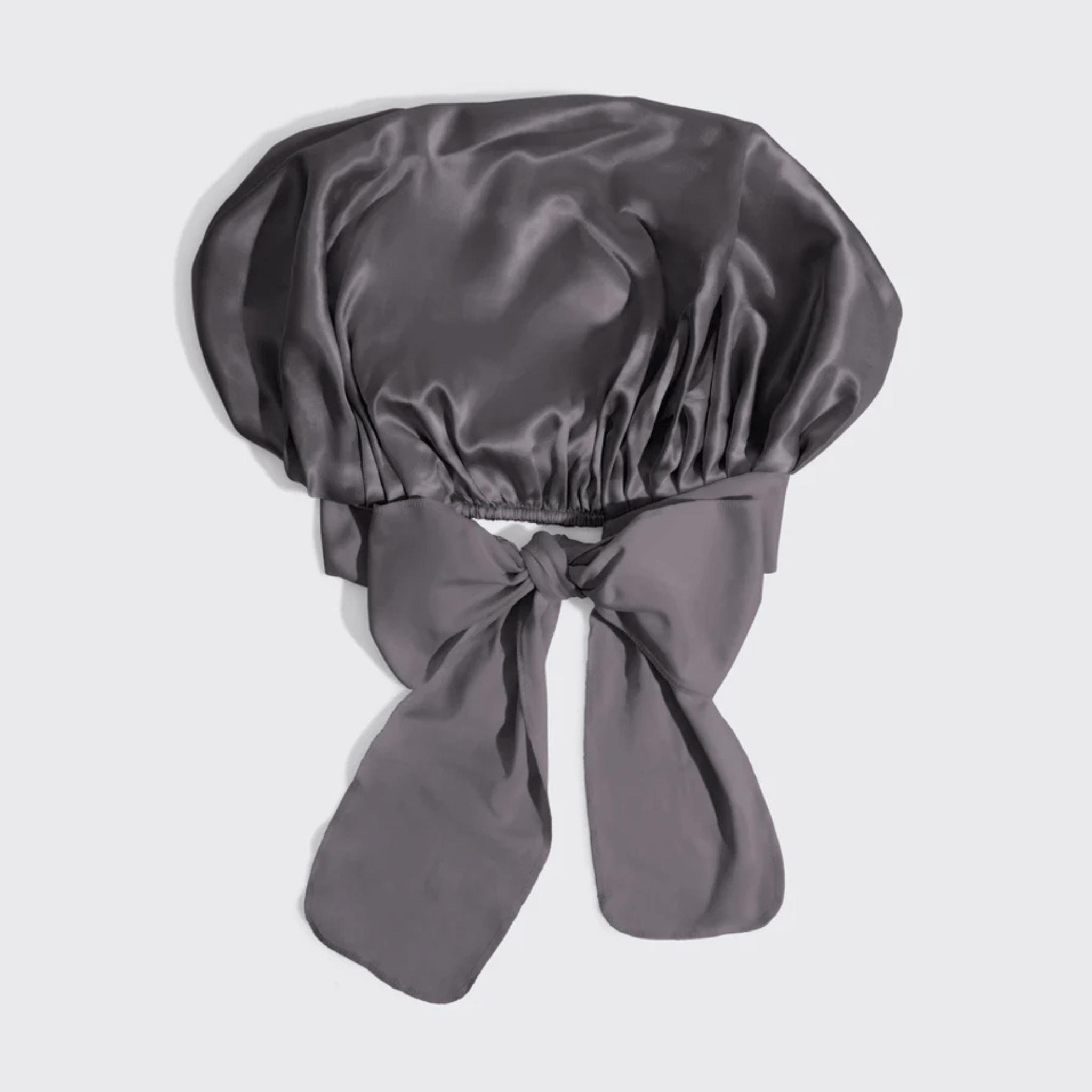 Kitsch. Bonnet De Satin Ajustable XL - Gris Anthracite - Concept C. Shop