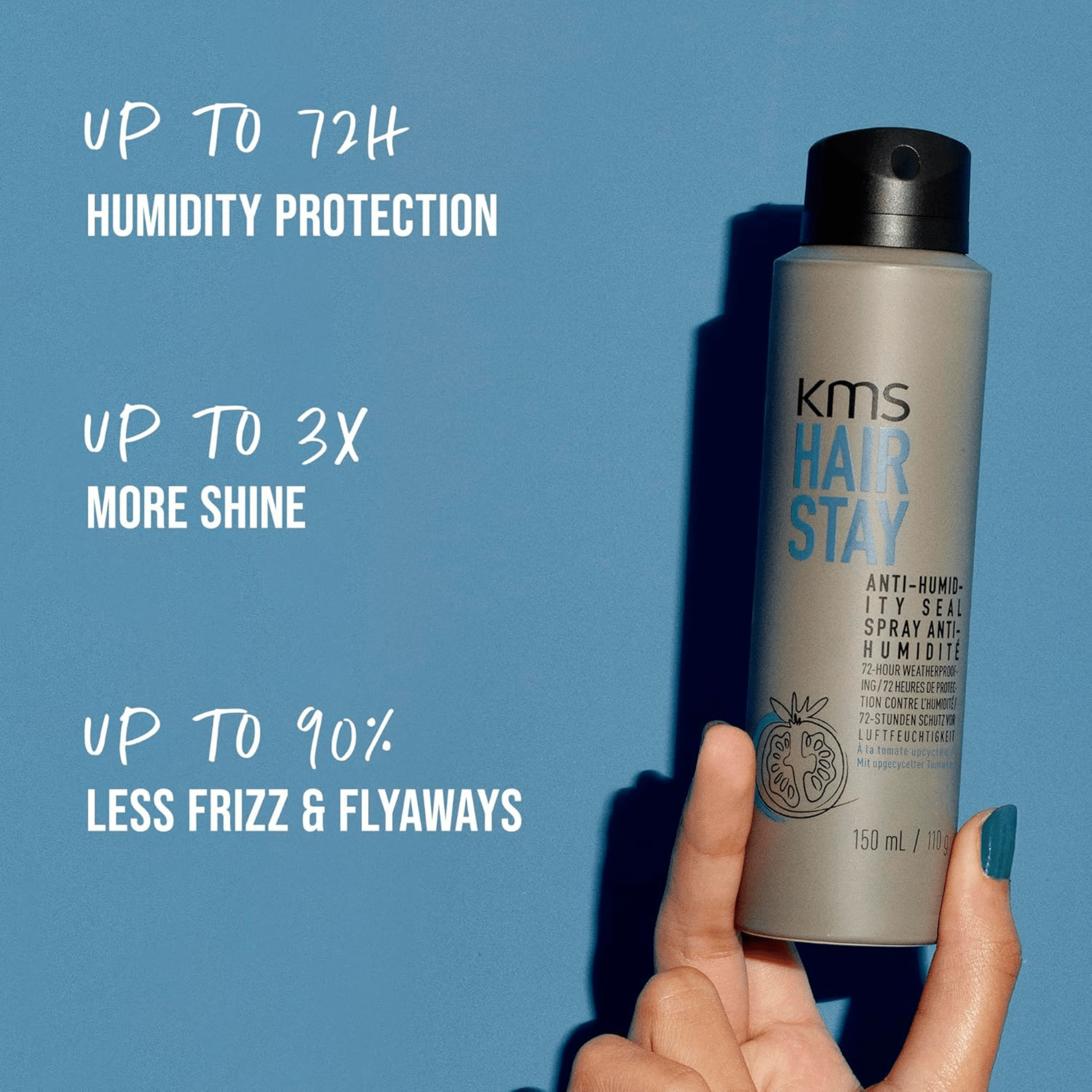 KMS. Spray Anti - Humidité Hairstay - 52 g - Concept C. Shop