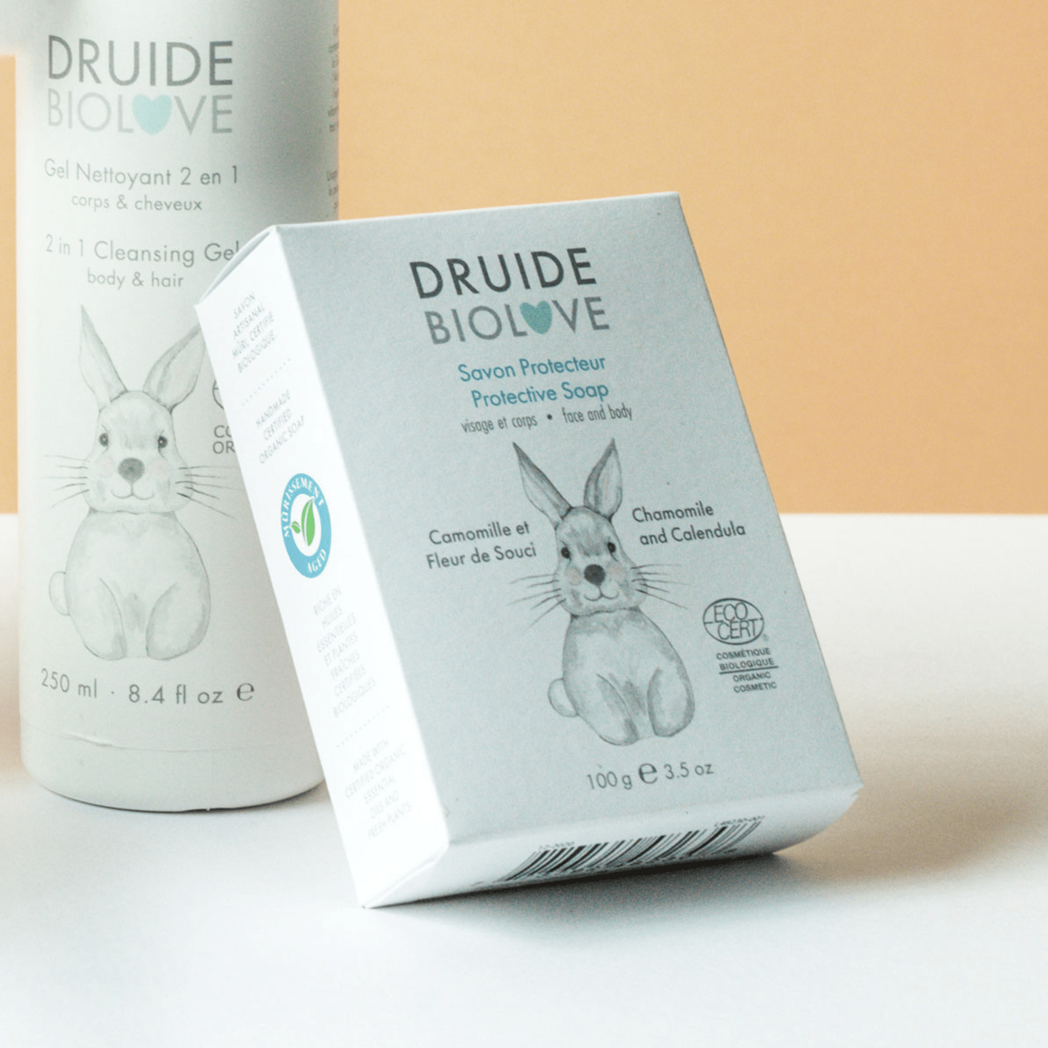 Laboratoires Druide. Savon Protecteur pour Bébé BioLove - 100 g - Concept C. Shop