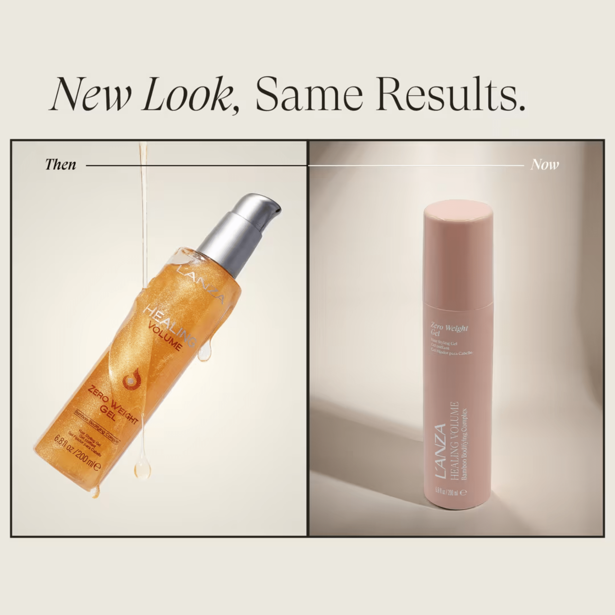 L'Anza. Healing Volume Gel Coiffant Zero Weight Complexe Volumisant Au Bamboo - 200 ml - Concept C. Shop