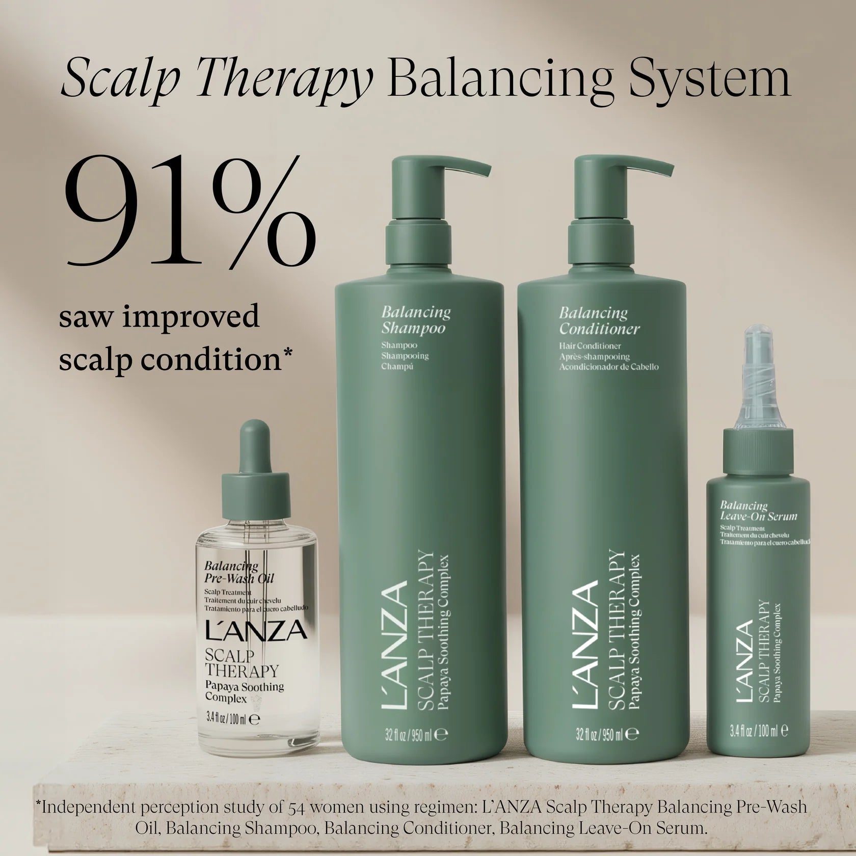 L'Anza. Scalp Therapy Huile Pré - Lavage Équilibrante - 100 ml - Concept C. Shop