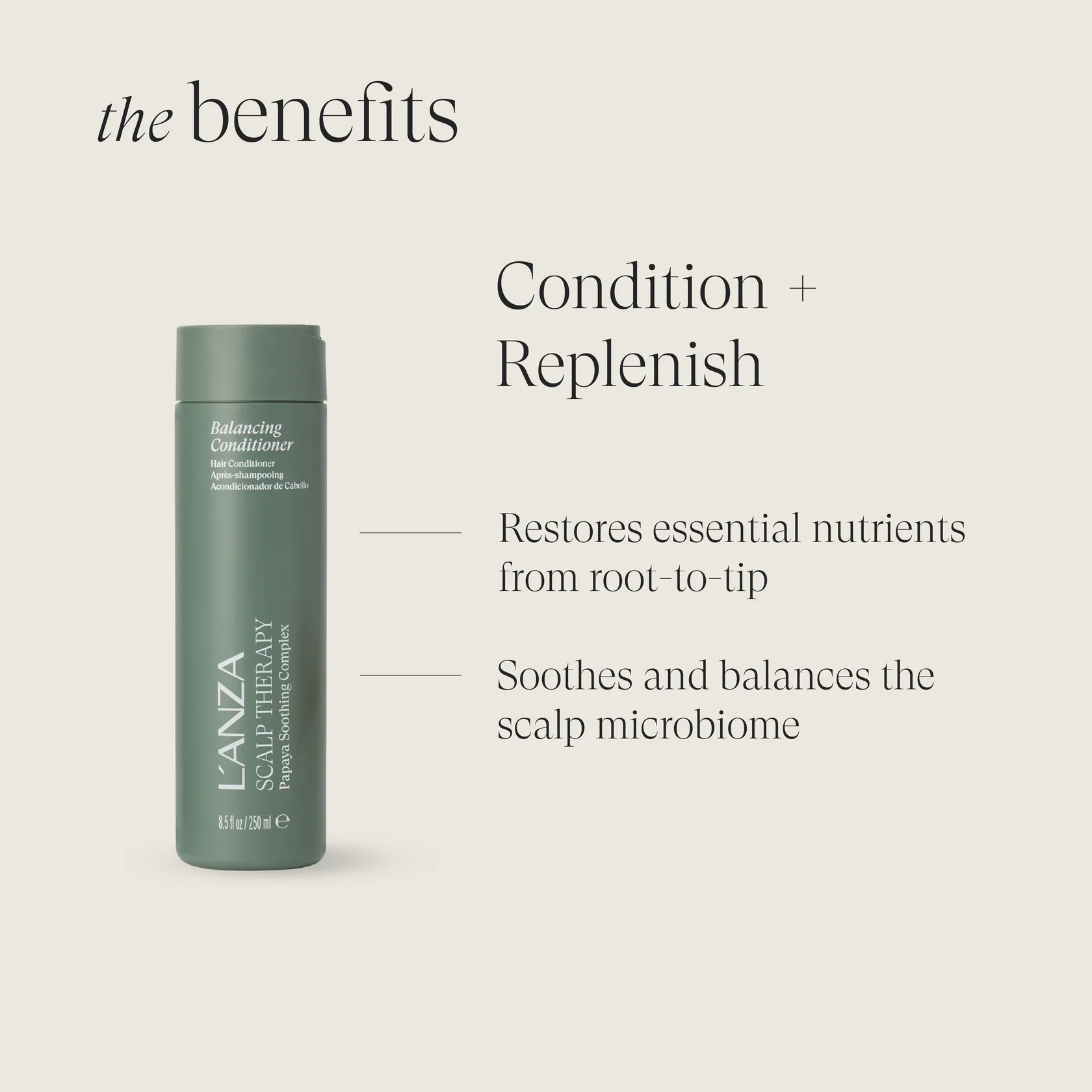 L'Anza. Scalp Therapy Revitalisant Équilibrant Apaisant - 950 ml - Concept C. Shop