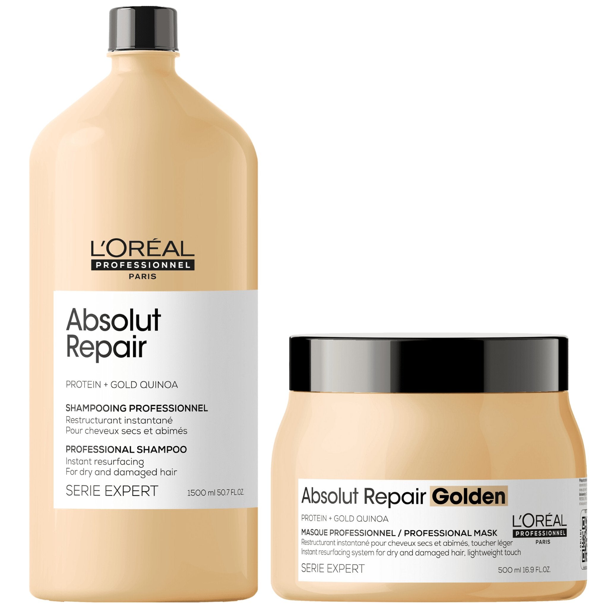 L'Oréal. Duo Absolut Repair - Masque Doré - Concept C. Shop