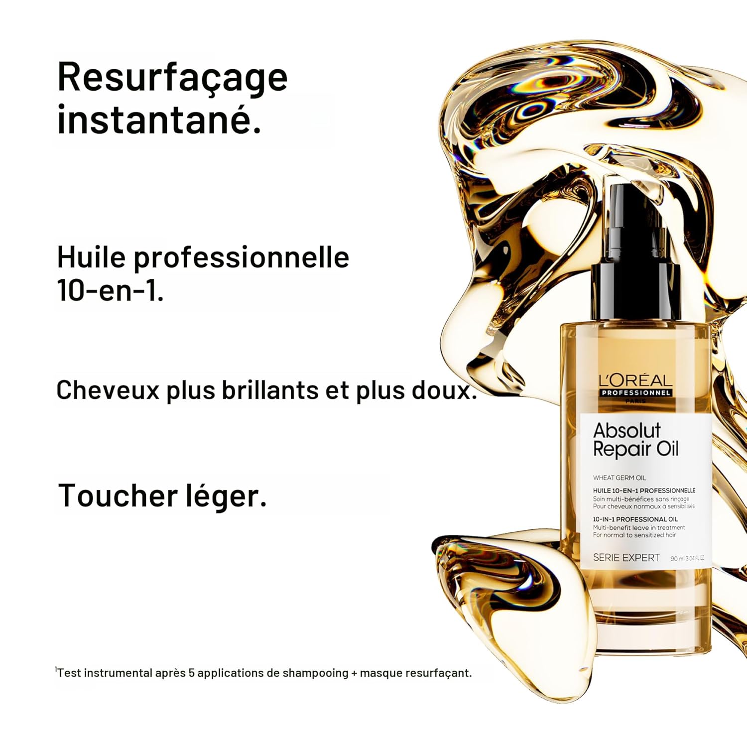L'Oréal. Série Expert Huile 10 - en - 1 Sans Rinçage Absolut Repair - 90 ml - Concept C. Shop