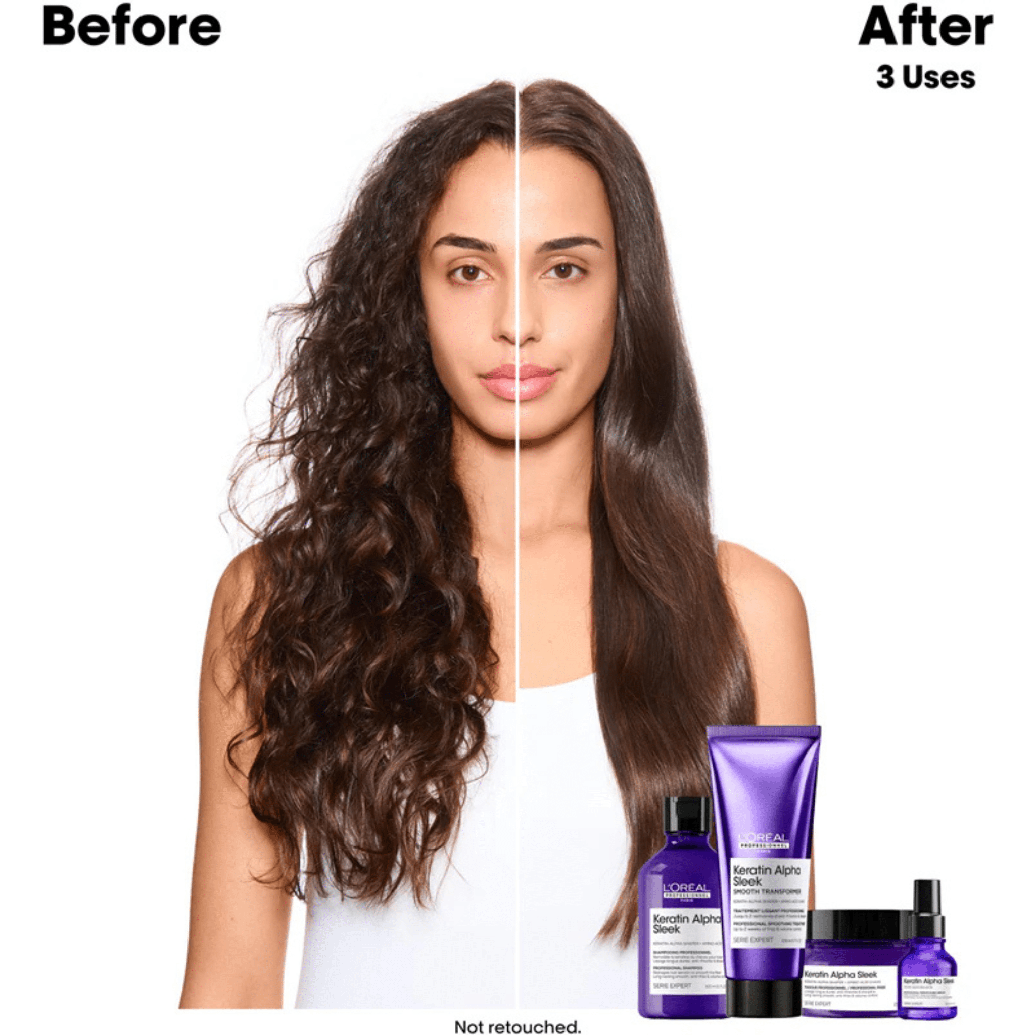 L'Oréal. Série Expert Masque Keratin Alpha Sleek - 500 ml - Concept C. Shop