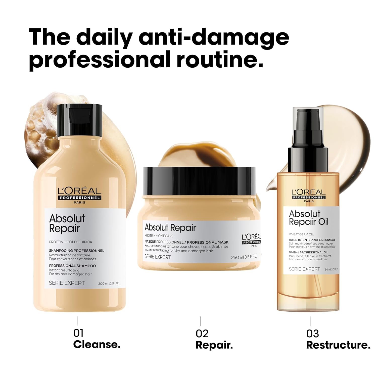 L'Oréal. Série Expert Masque Restructurant Absolut Repair - 250 ml - Concept C. Shop