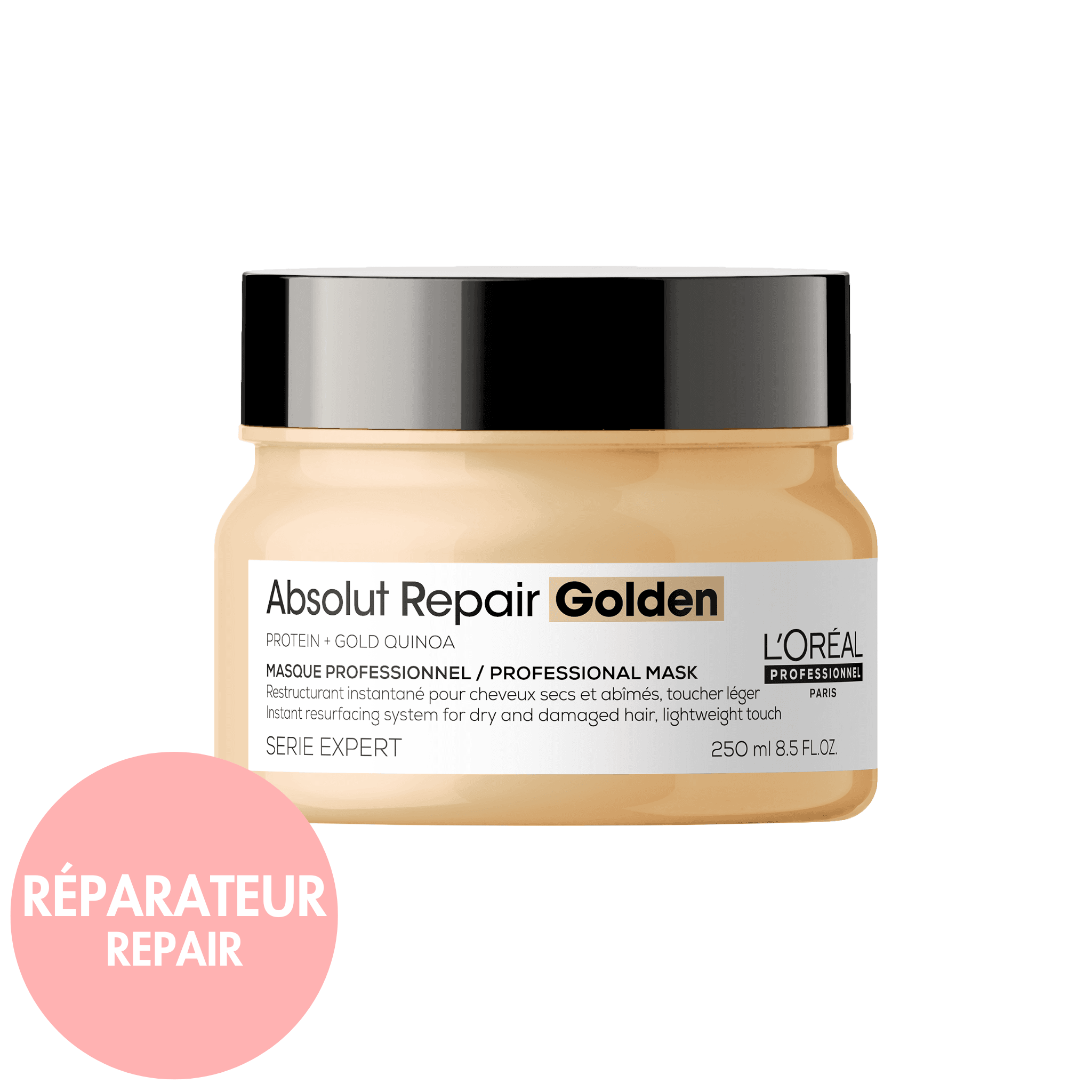L'Oréal. Série Expert Masque Restructurant Doré Absolut Repair - 250 ml - Concept C. Shop