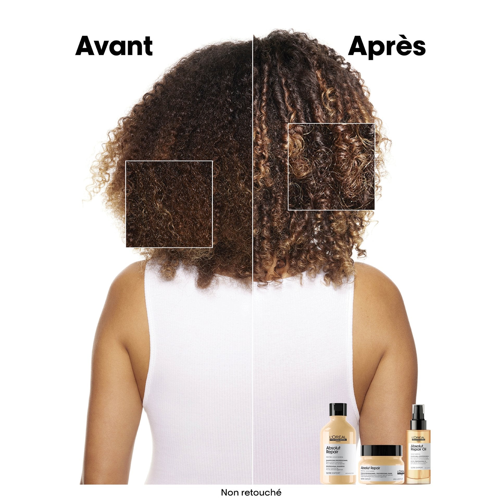L'Oréal. Série Expert Masque Restructurant Doré Absolut Repair - 500 ml - Concept C. Shop