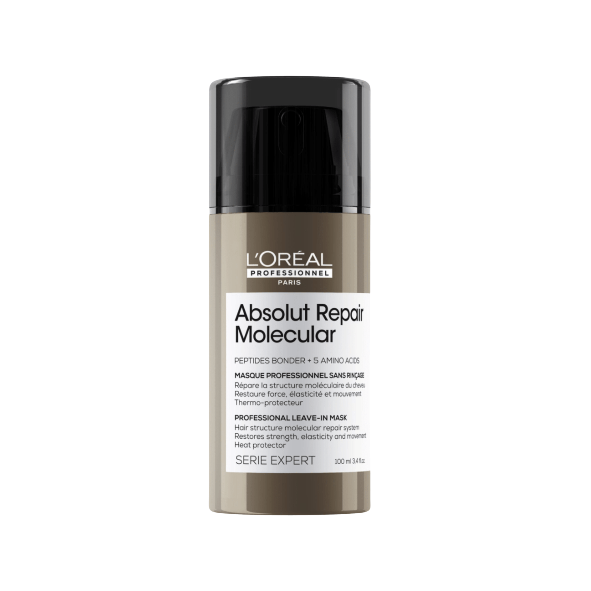 L'Oréal. Série Expert Masque Sans Rinçage Absolut Repair Molecular - 100 ml - Concept C. Shop