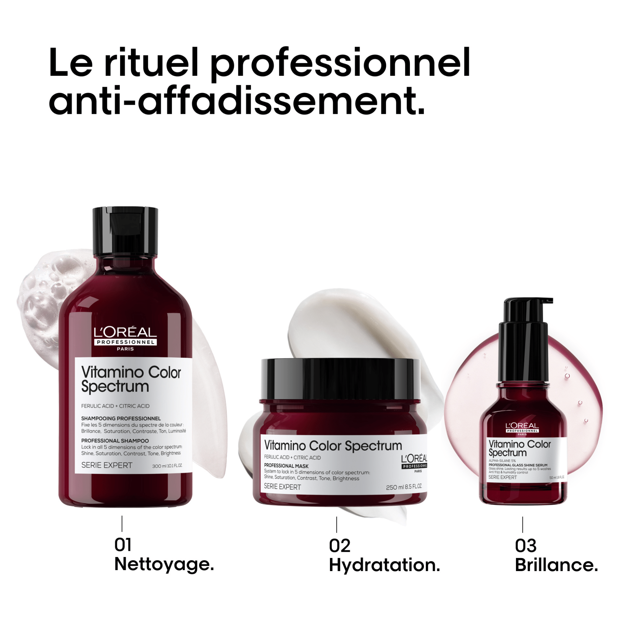 L'Oréal. Série Expert Masque Vitamino Color Spectrum - 250 ml (Lancement 1er Mai) - Concept C. Shop