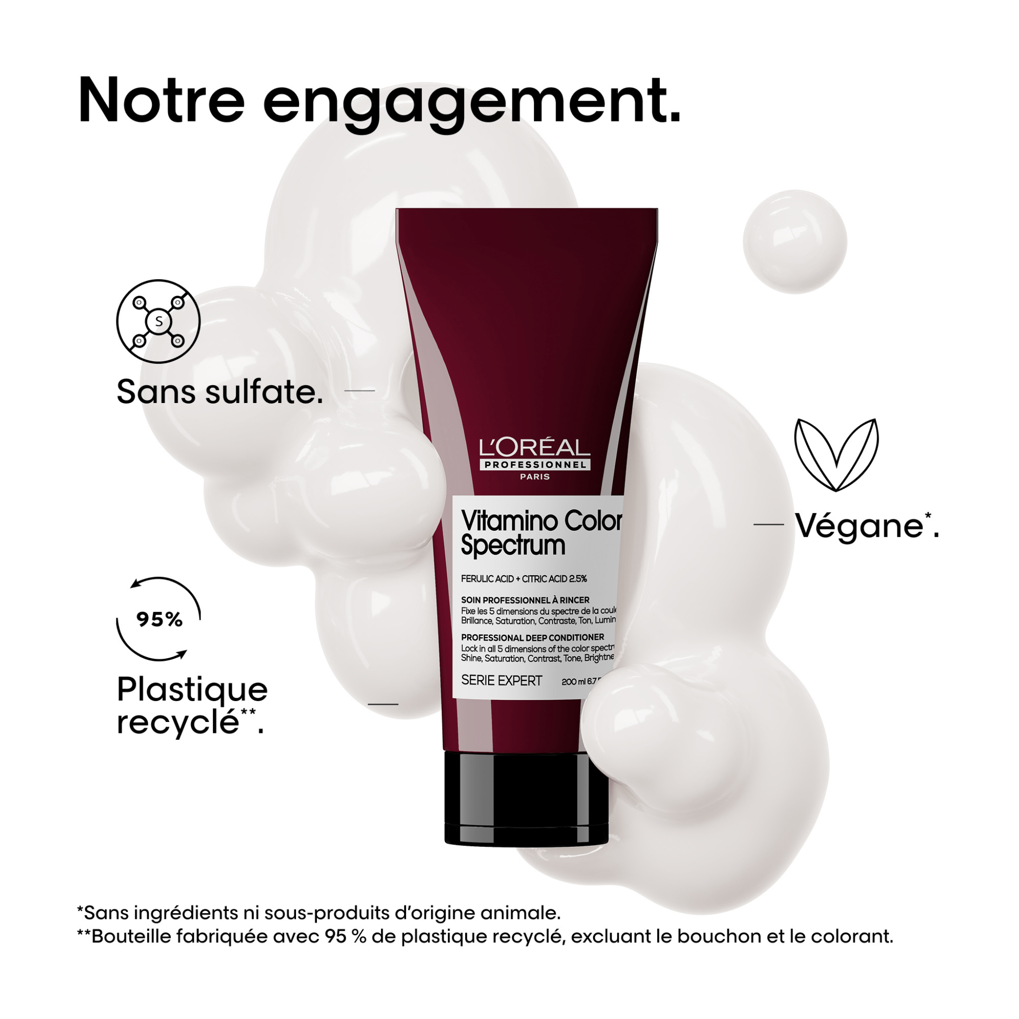 L'Oréal. Série Expert Revitalisant Vitamino Color Spectrum - 200 ml (Lancement 1er Mai) - Concept C. Shop