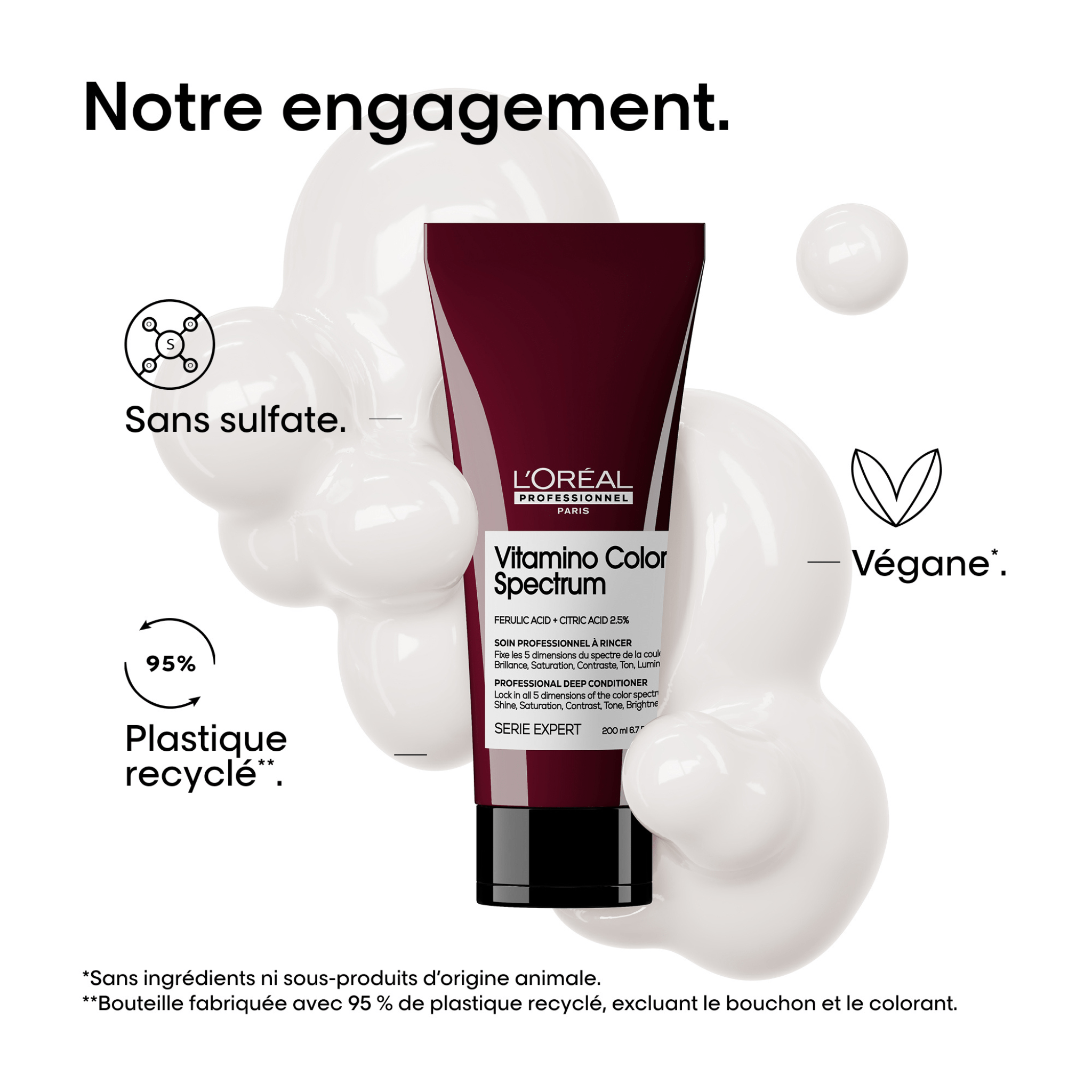 L'Oréal. Série Expert Revitalisant Vitamino Color Spectrum - 500 ml (Lancement 1er Mai) - Concept C. Shop