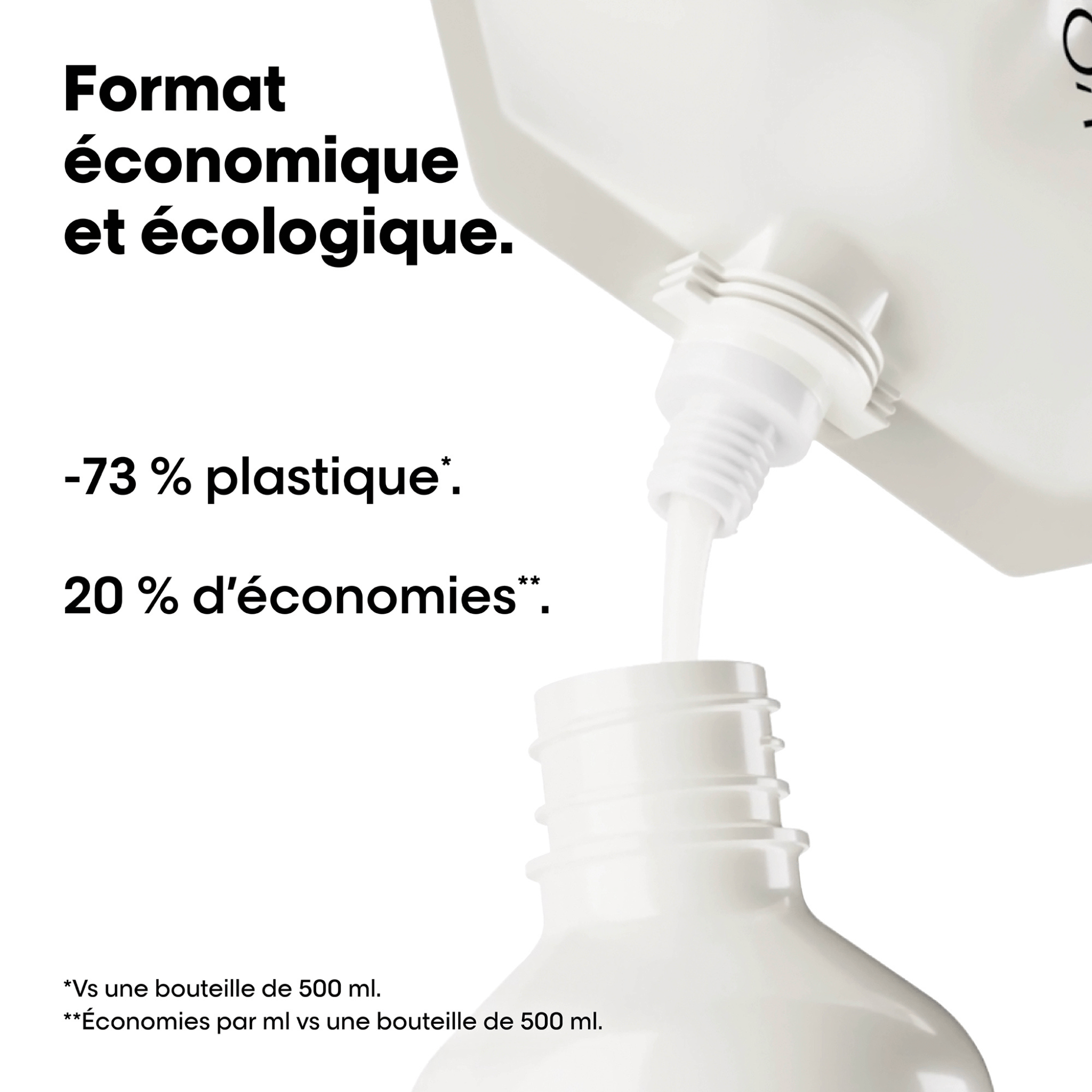 L'Oréal. Série Expert Shampoing - Crème Metal Detox (Recharge) - 500 ml - Concept C. Shop
