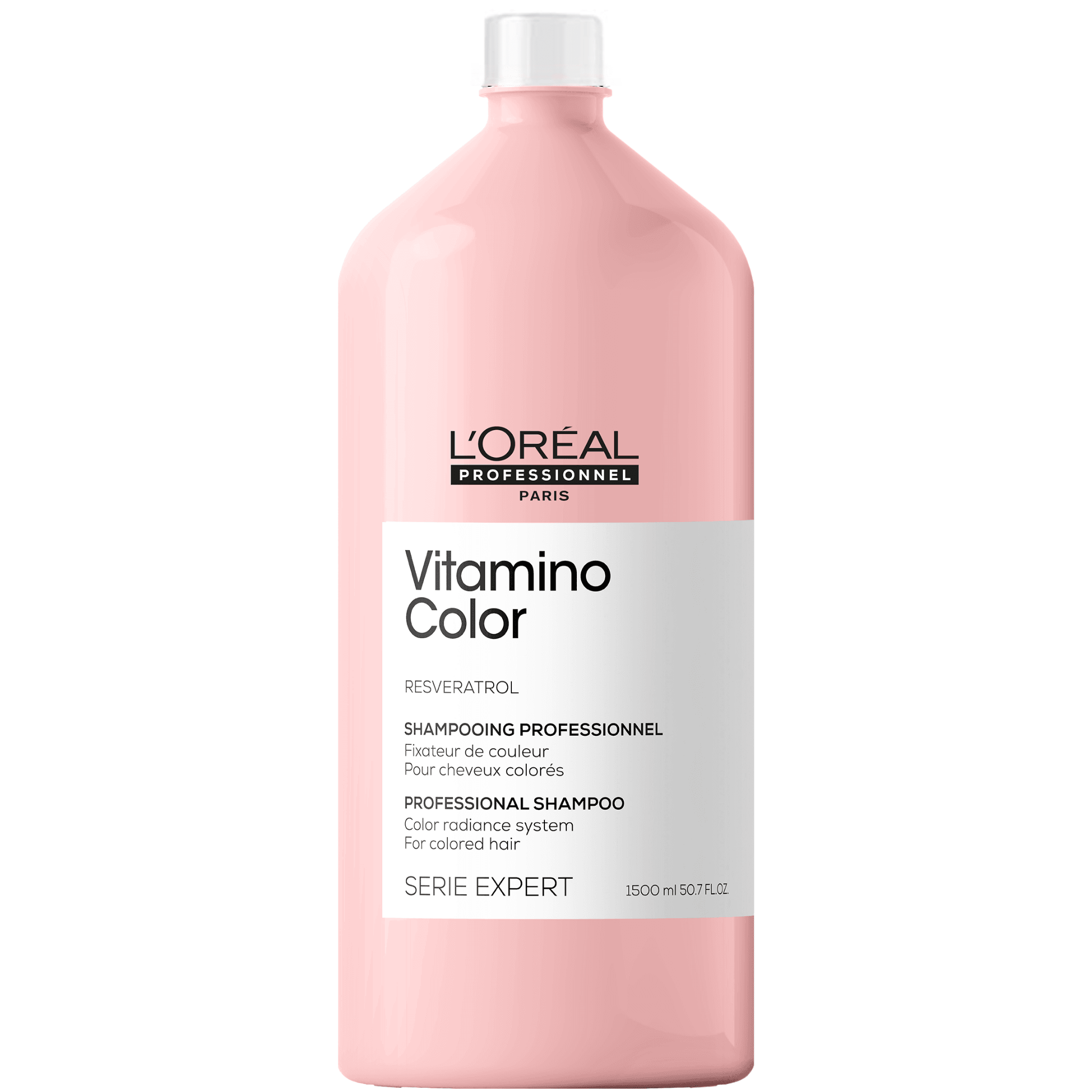 L'Oréal. Série Expert Shampoing Fixateur de Couleur Vitamino Color - 1500 ml - Concept C. Shop